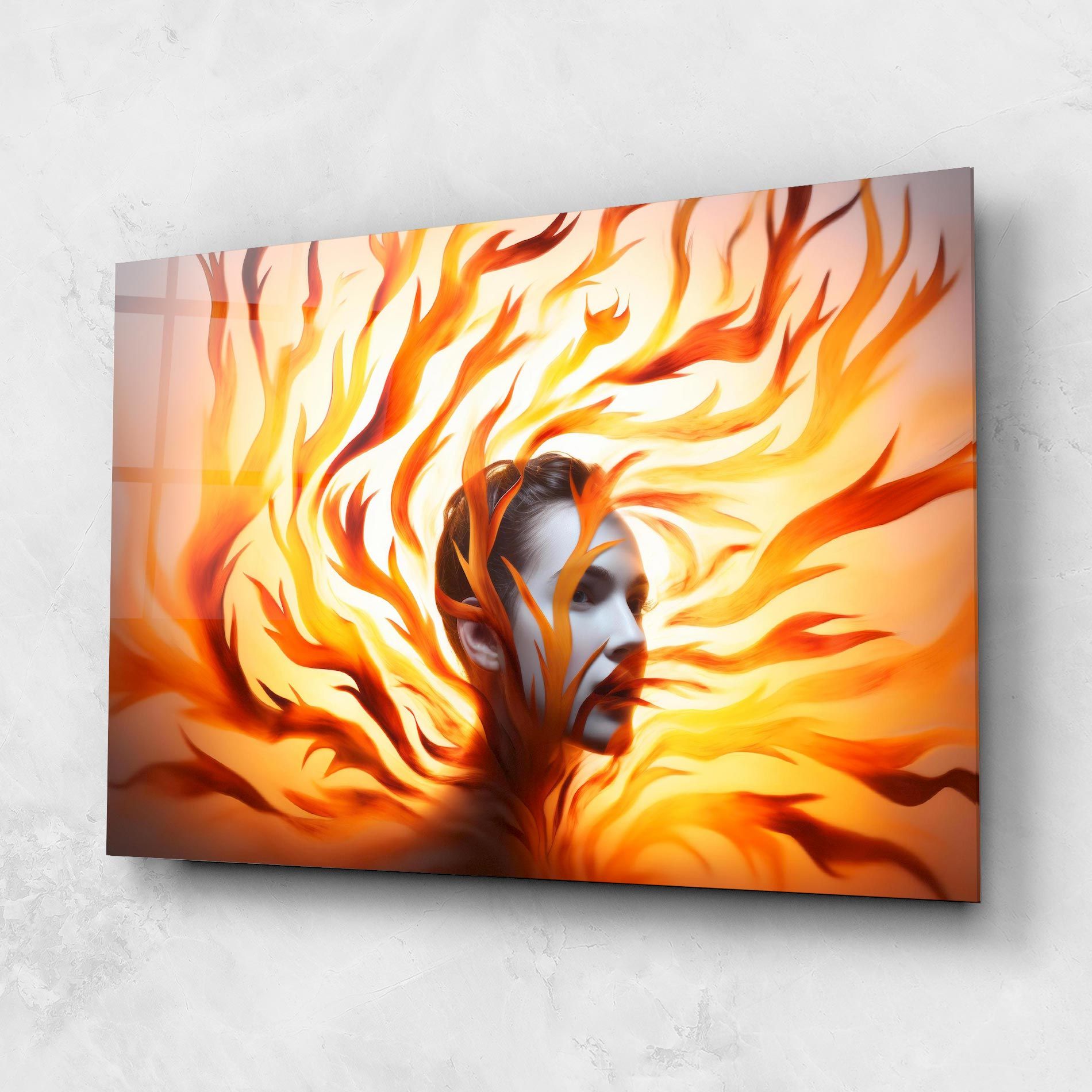 Fire Woman mockup 1