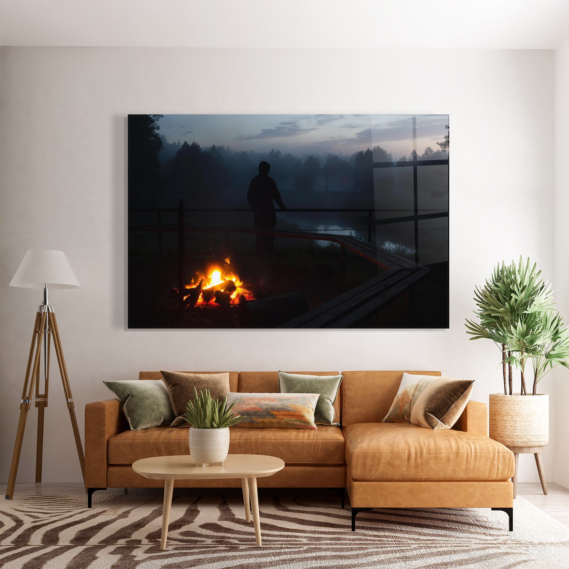 Beautiful Fire View mockup 7