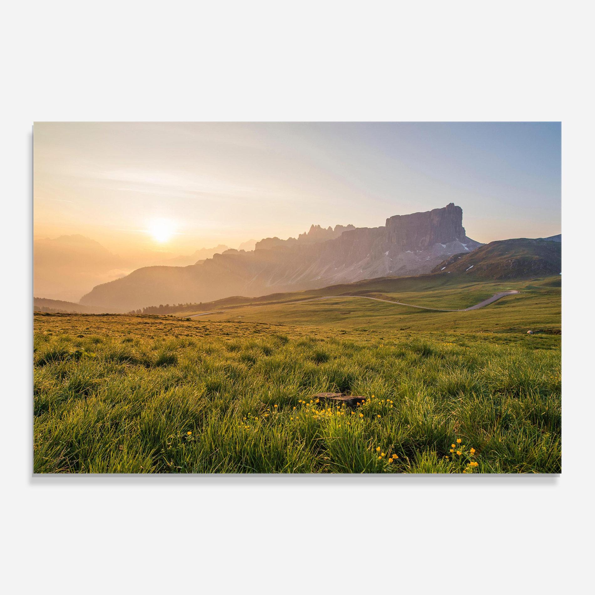 Glasbild Calming View mockup 0