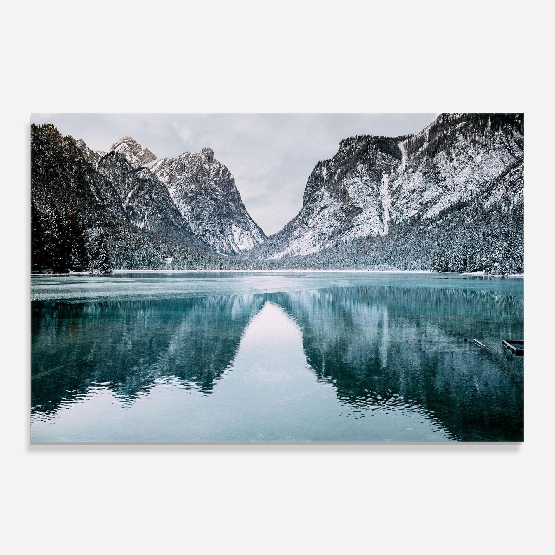 Lake Reflection Mountain mockup 0