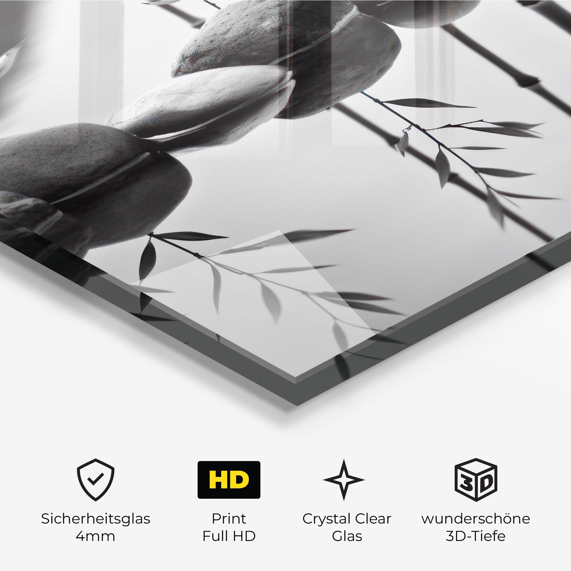 Glasbild Bamboo Lake mockup 3