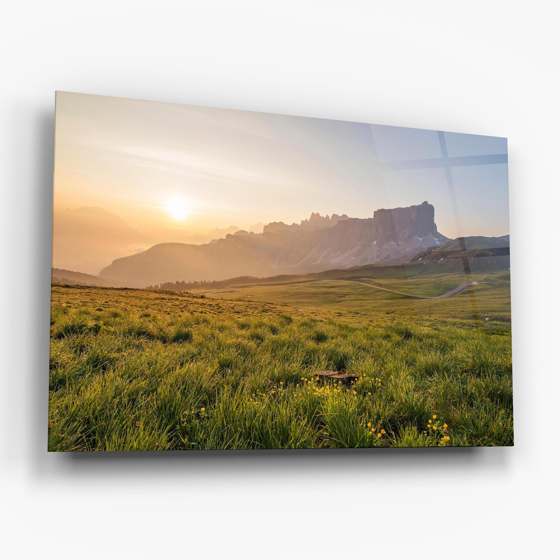 Glasbild Calming View mockup 6