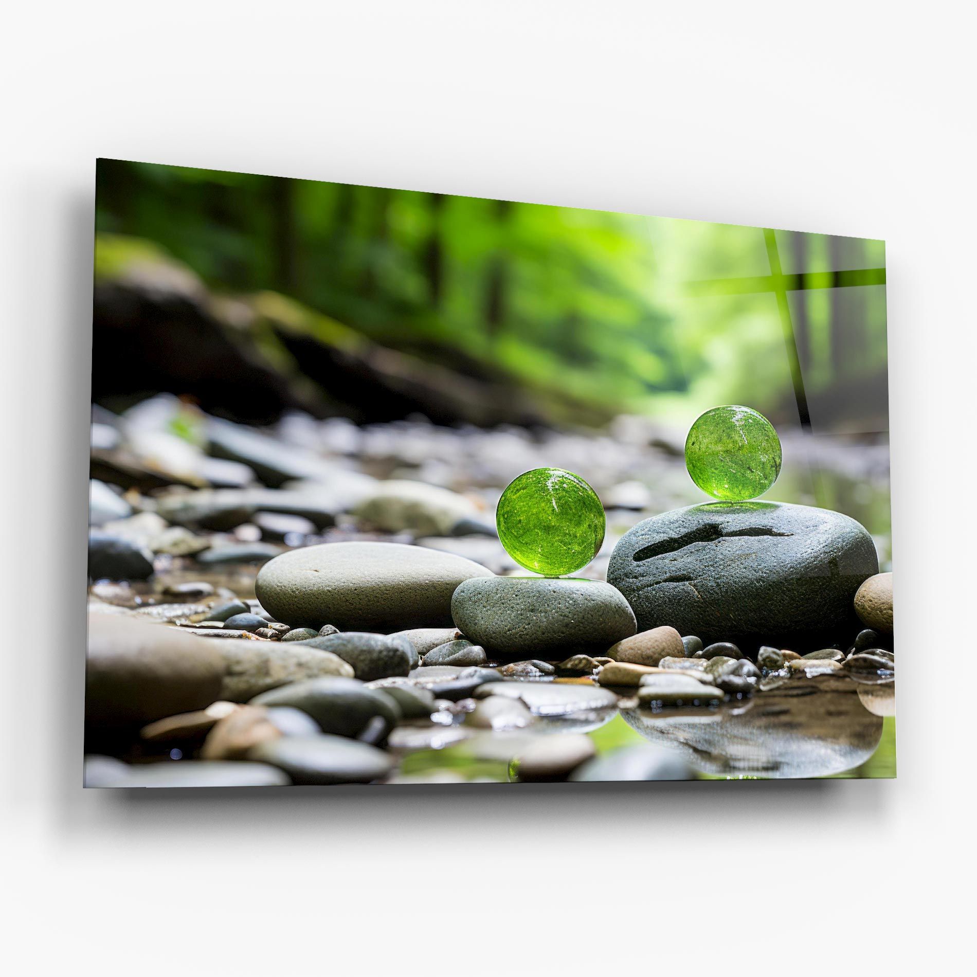 Green Glass Balls mockup 6