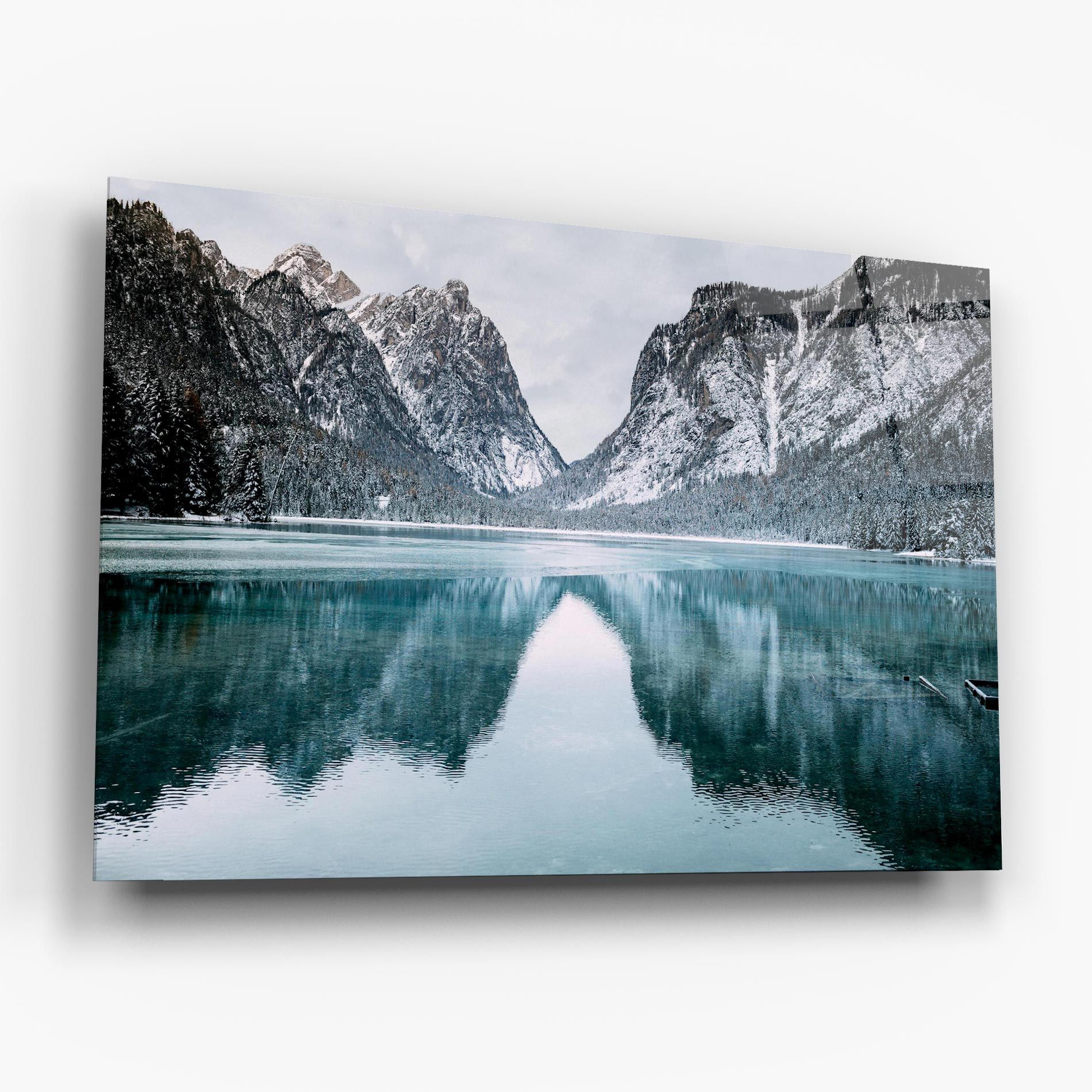 Lake Reflection Mountain mockup 6