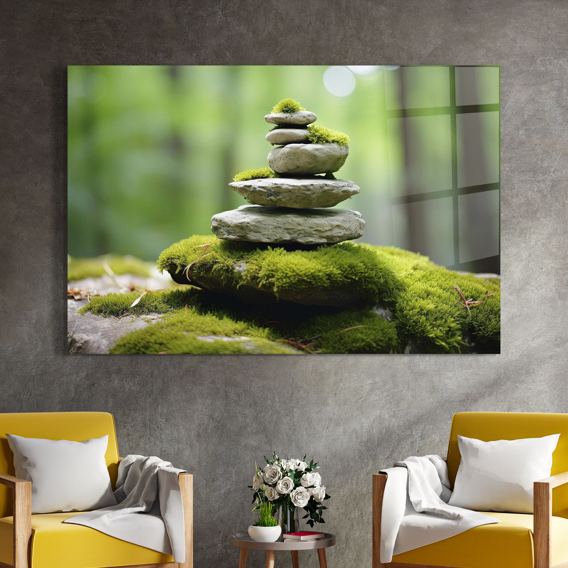 Pile Gray Rock mockup 4