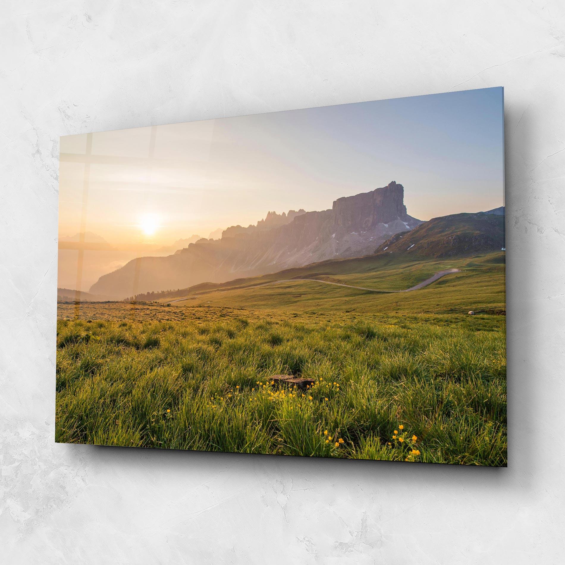 Glasbild Calming View mockup 1