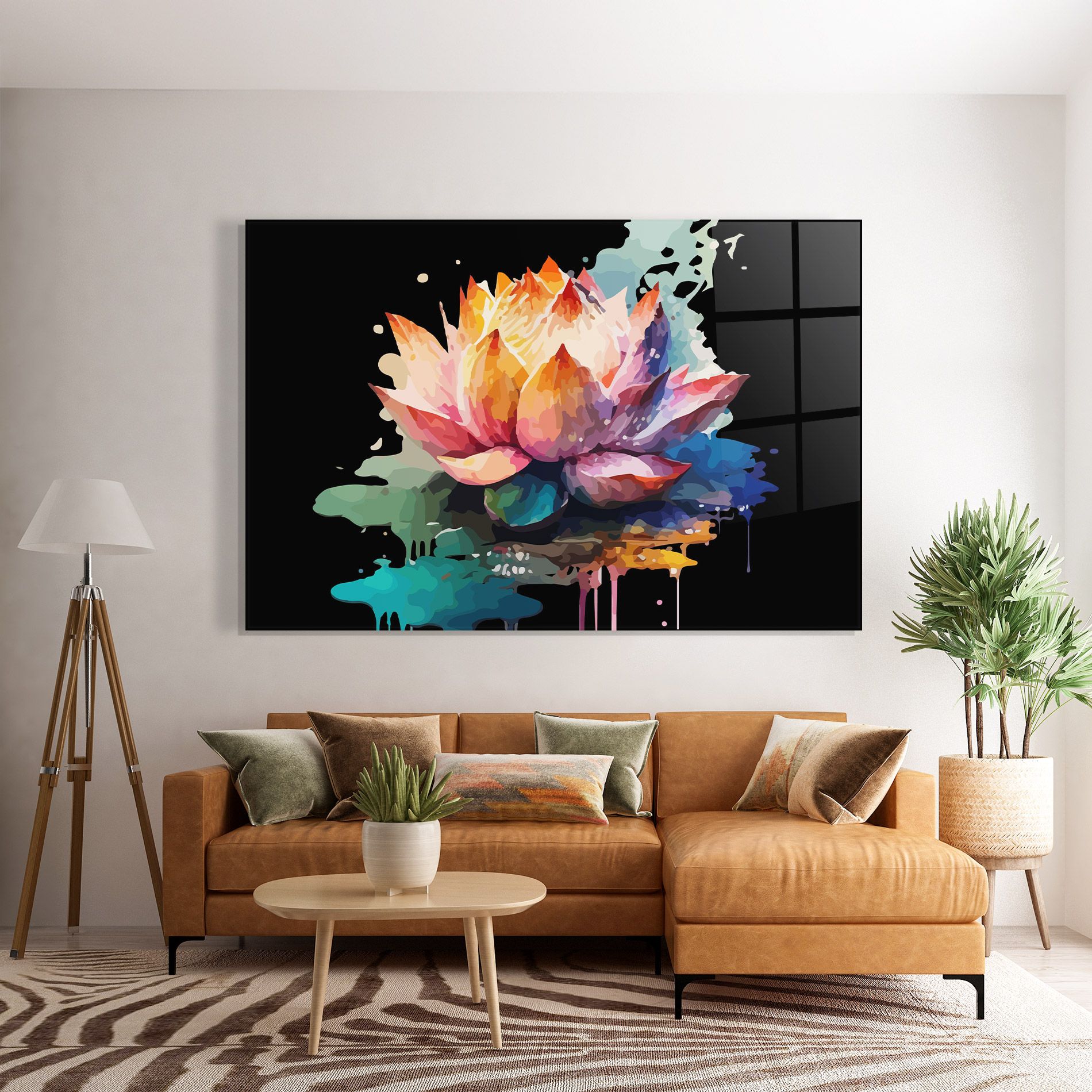 Colorful Lotus mockup 7