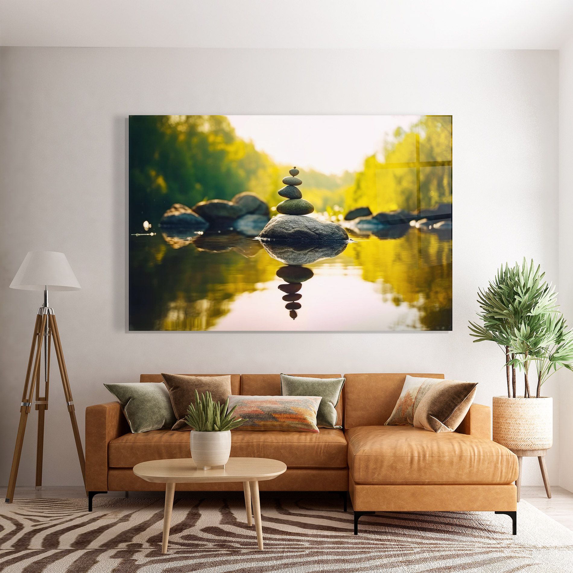 Lake Meditation Rocks mockup 7