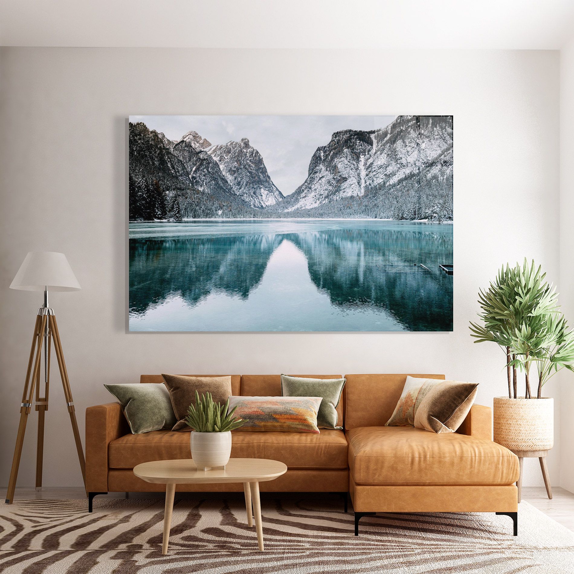 Lake Reflection Mountain mockup 7