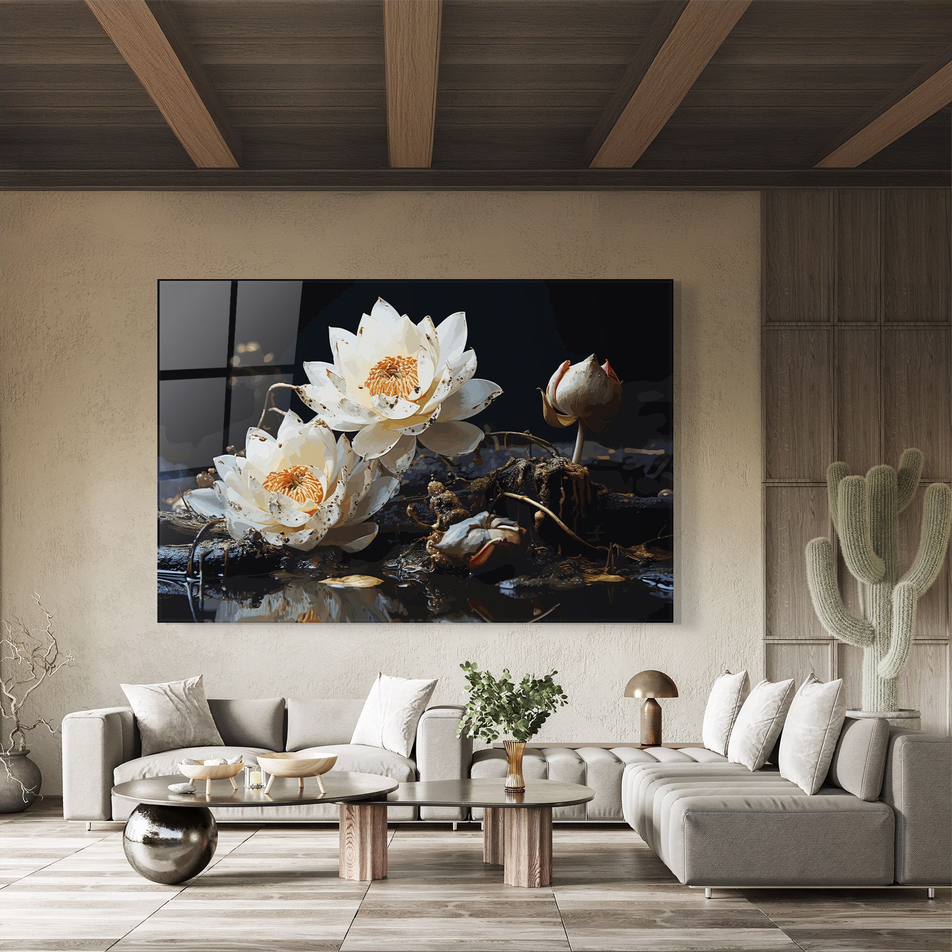 Beautiful White Nature mockup 8