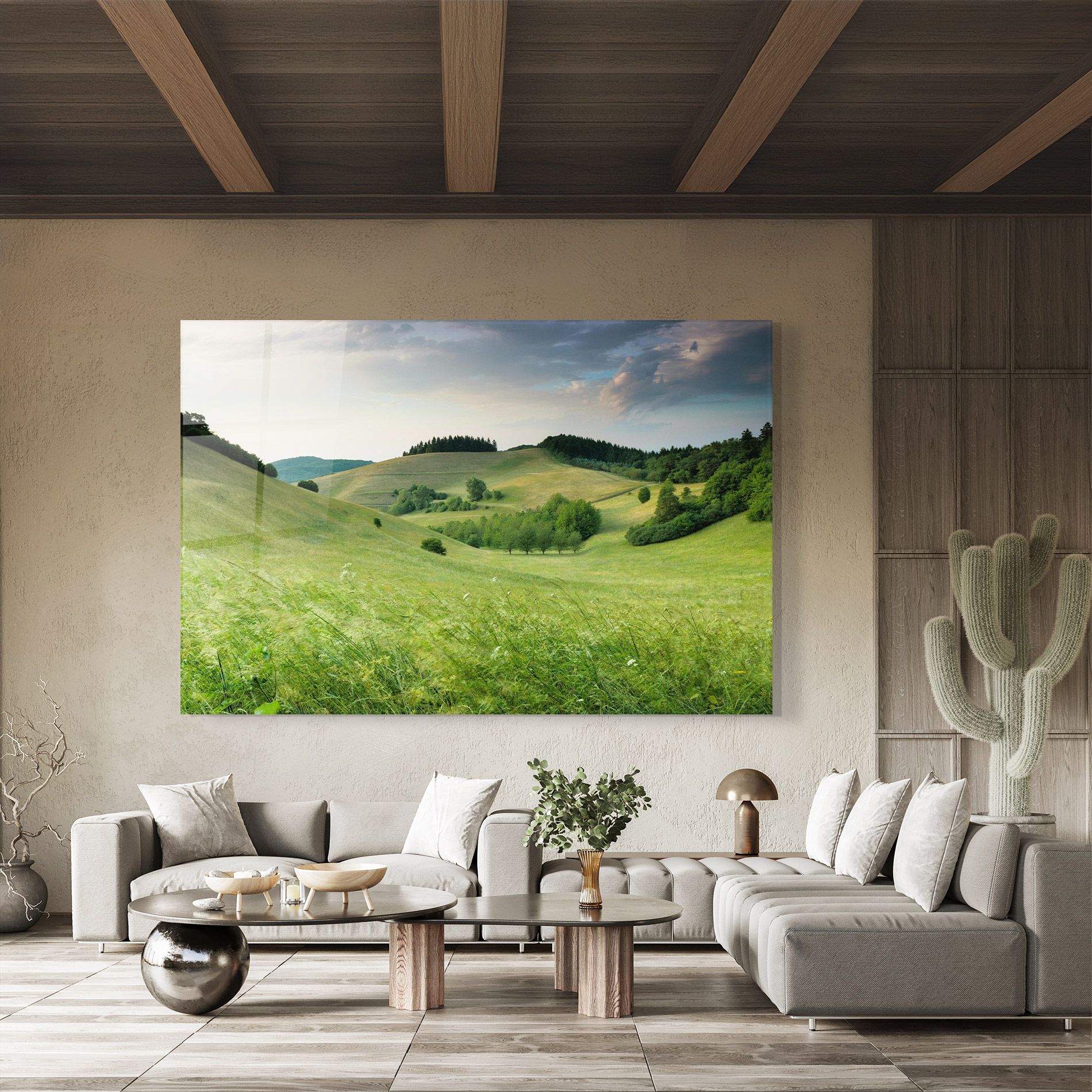 Green Field View mockup 8