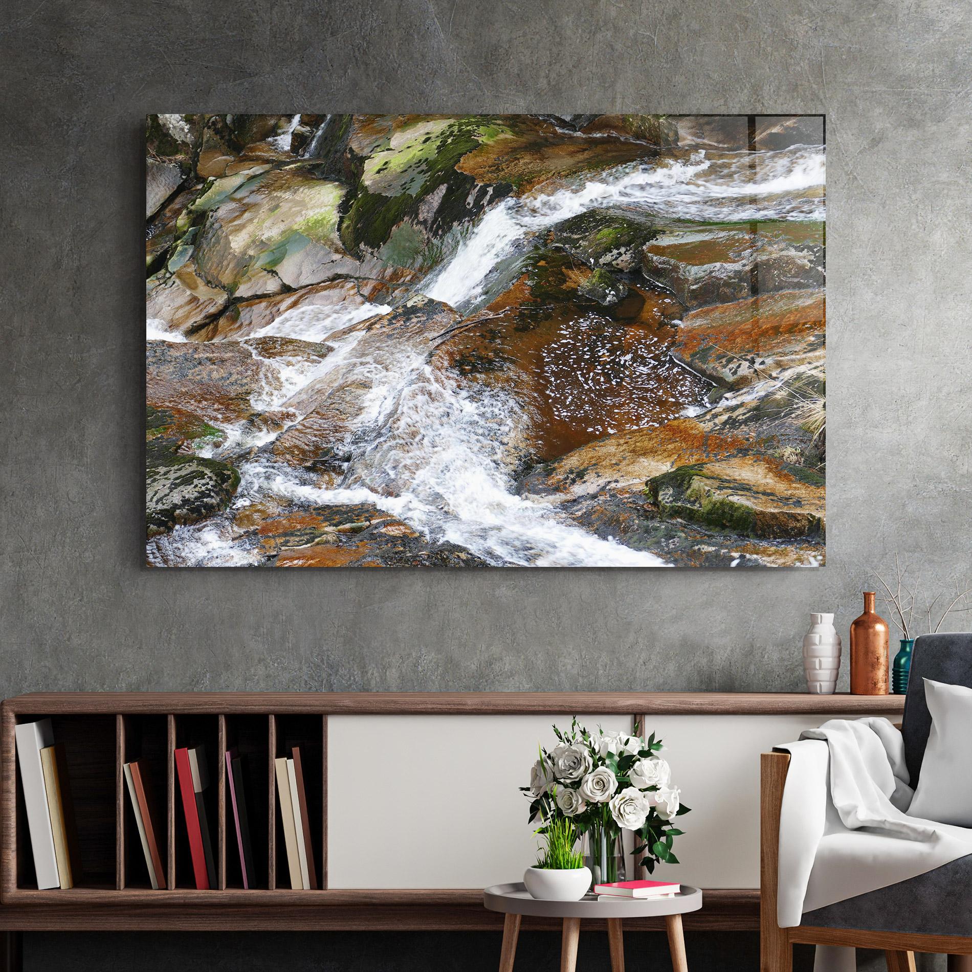 Glasbild Forest Peace mockup 2