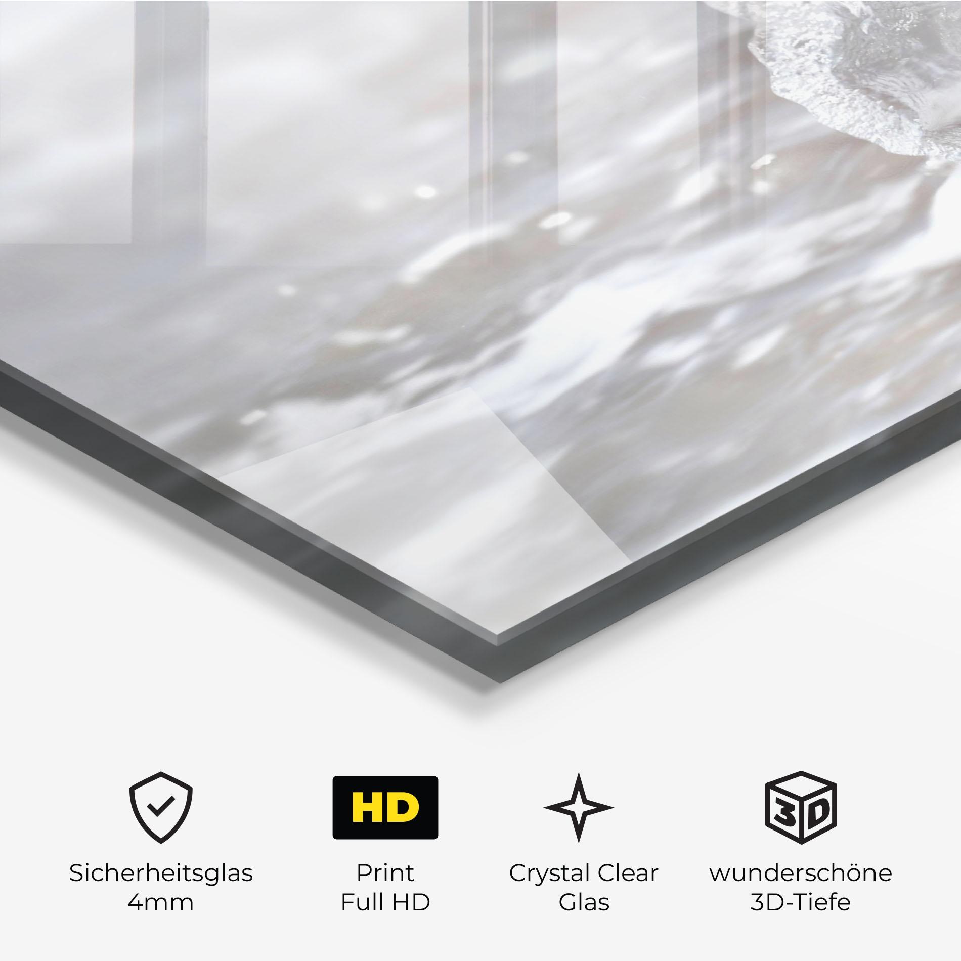 Glasbild Pebbles Balance Sea mockup 3