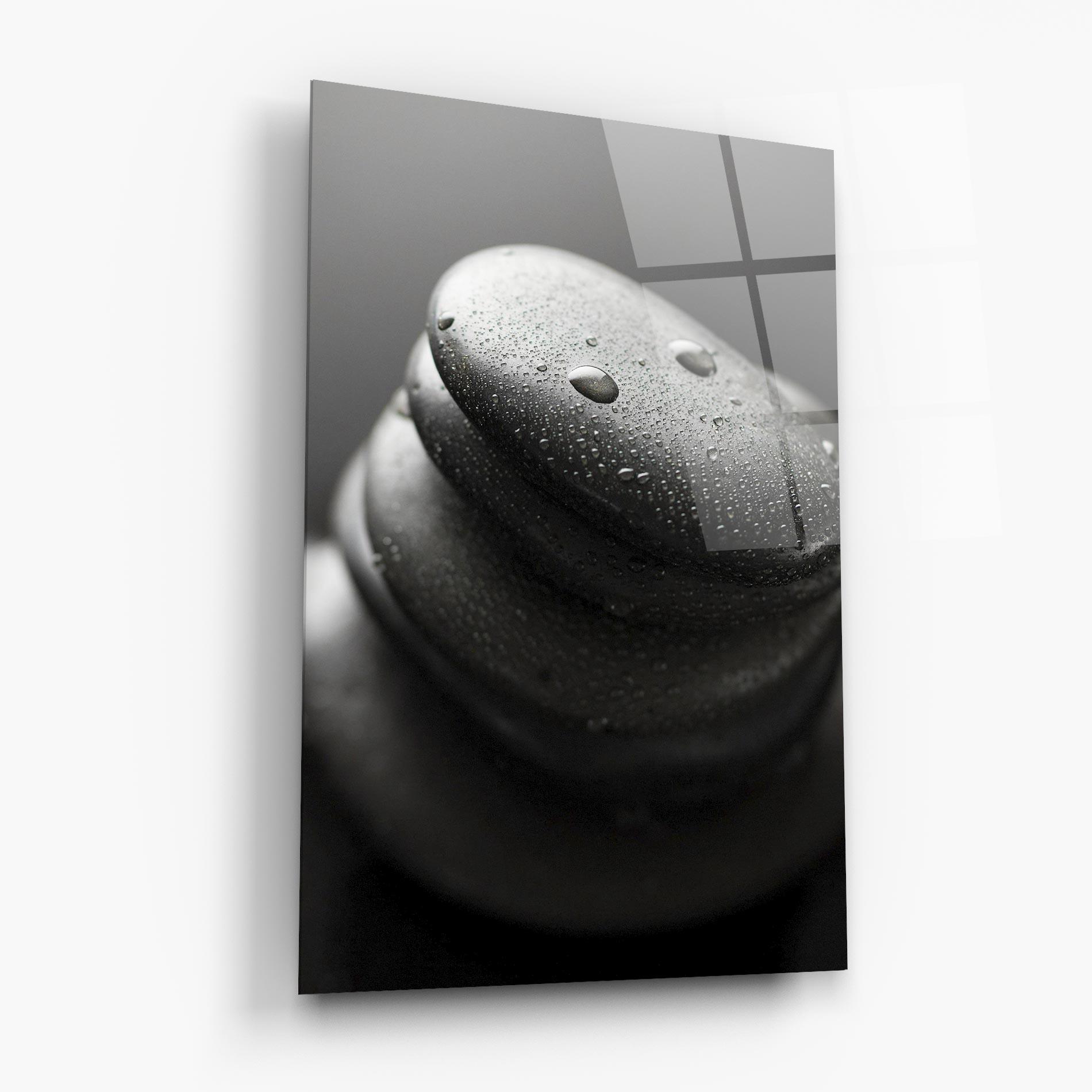 Glasbild Beautiful Stones mockup 6