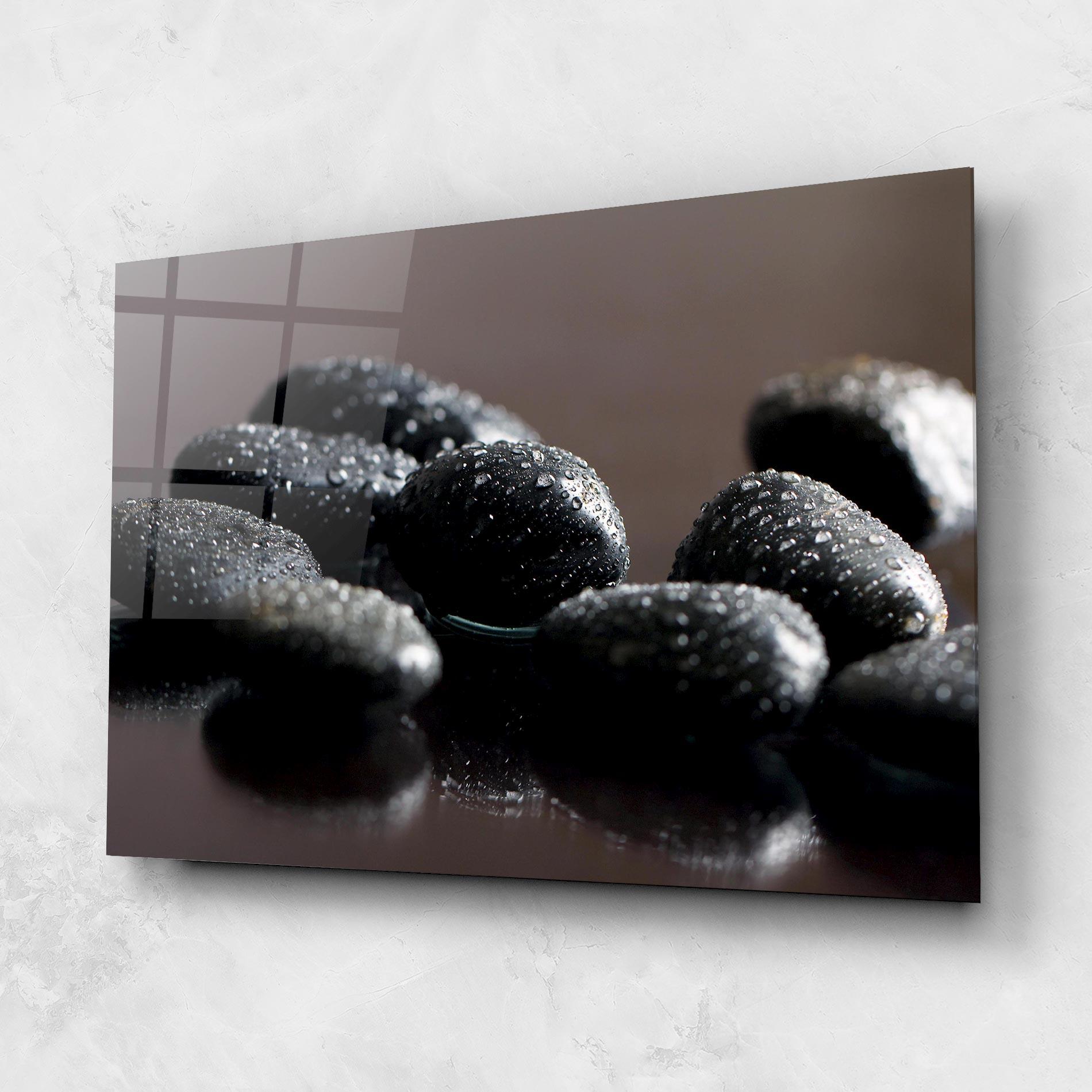 Glasbild Massage Stones mockup 1