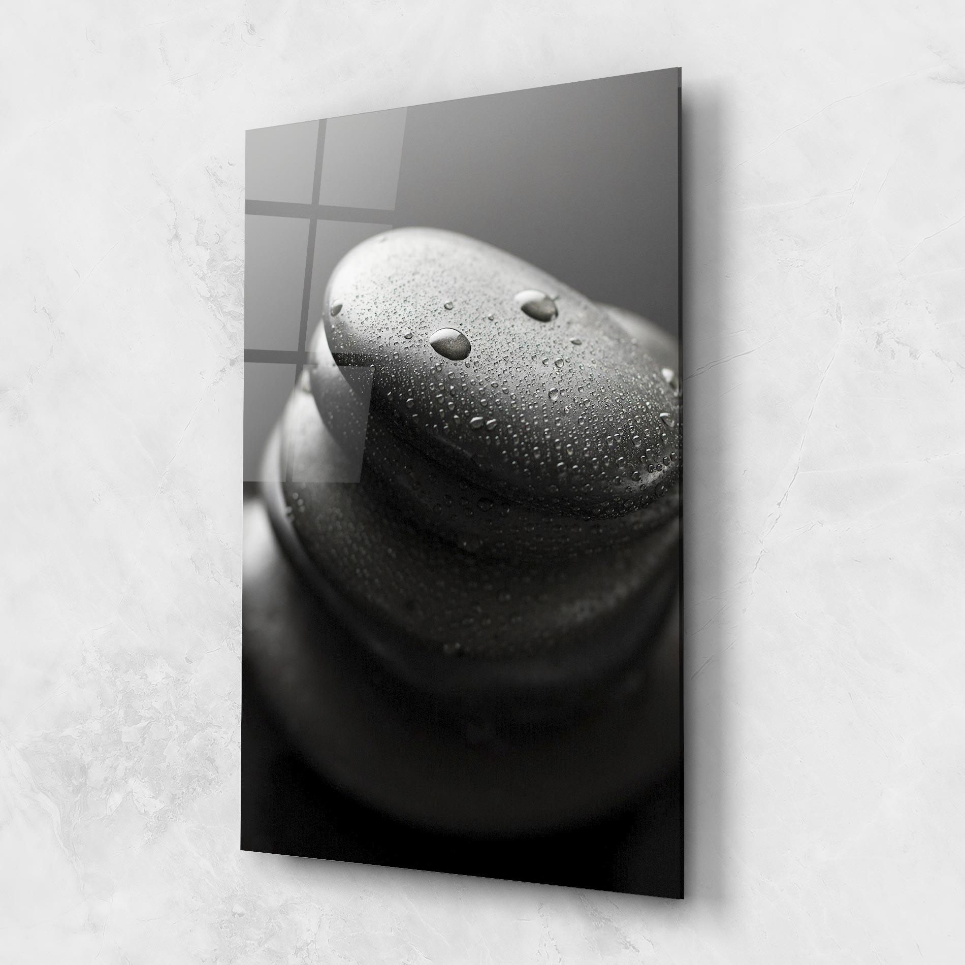 Glasbild Beautiful Stones mockup 1