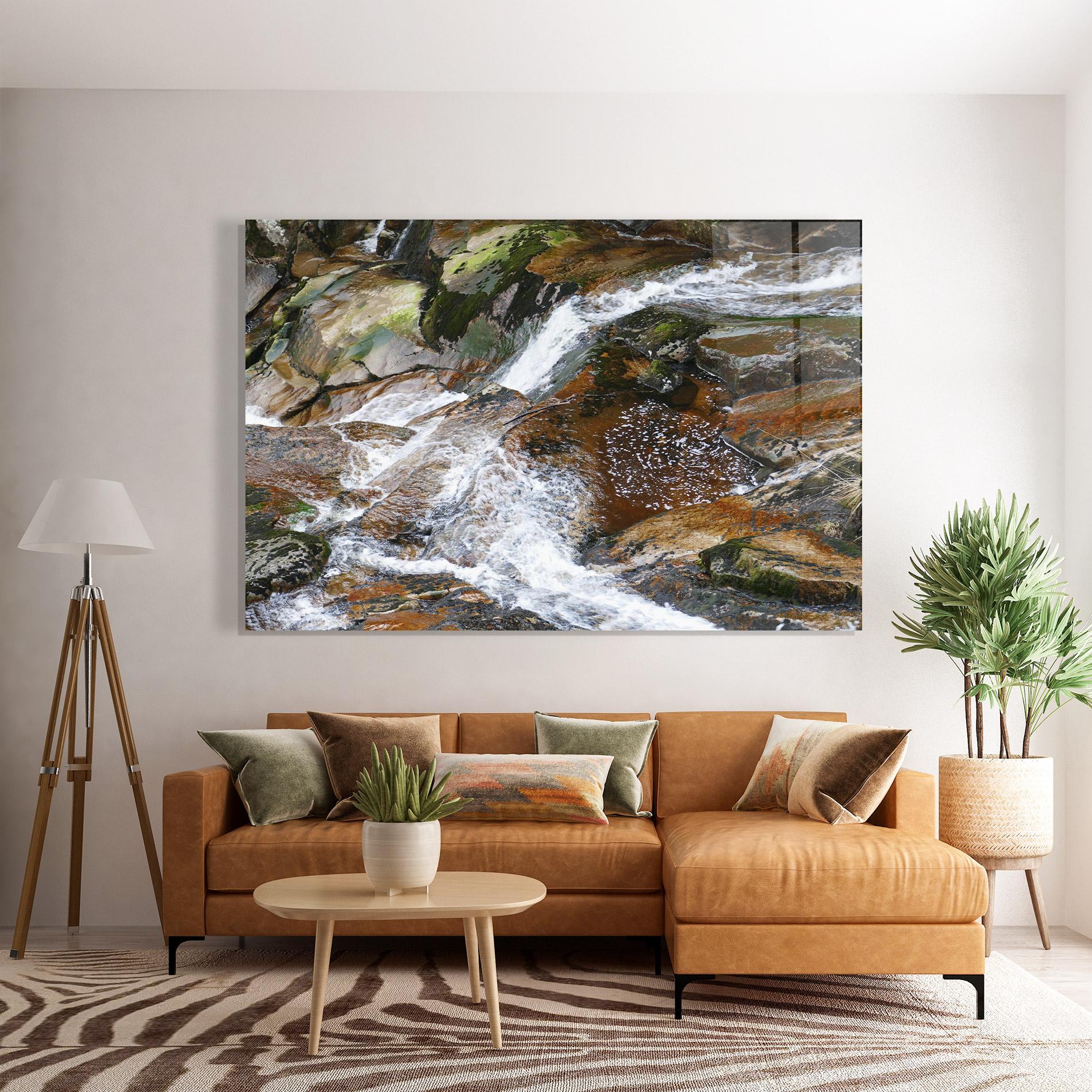 Glasbild Forest Peace mockup 7