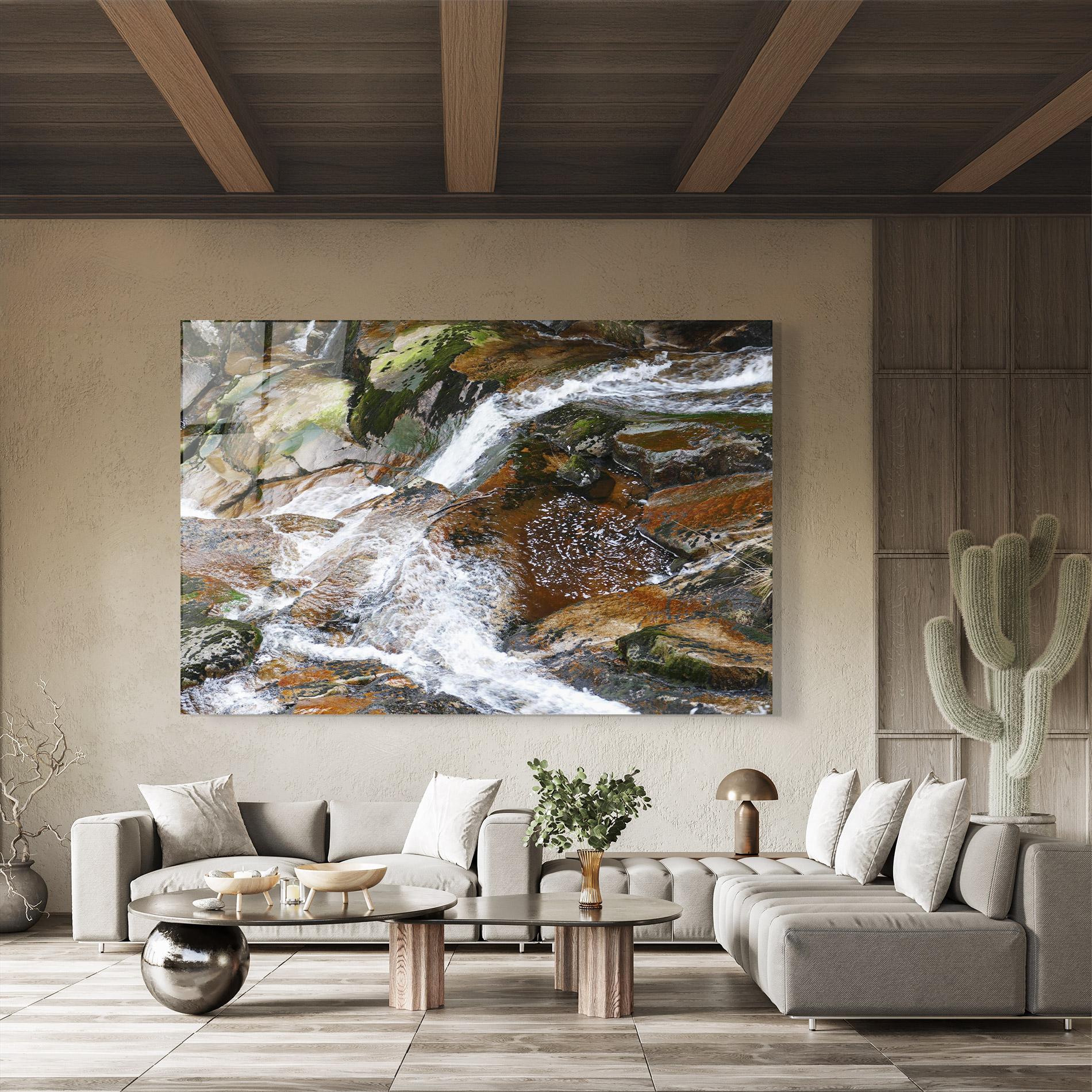 Glasbild Forest Peace mockup 8