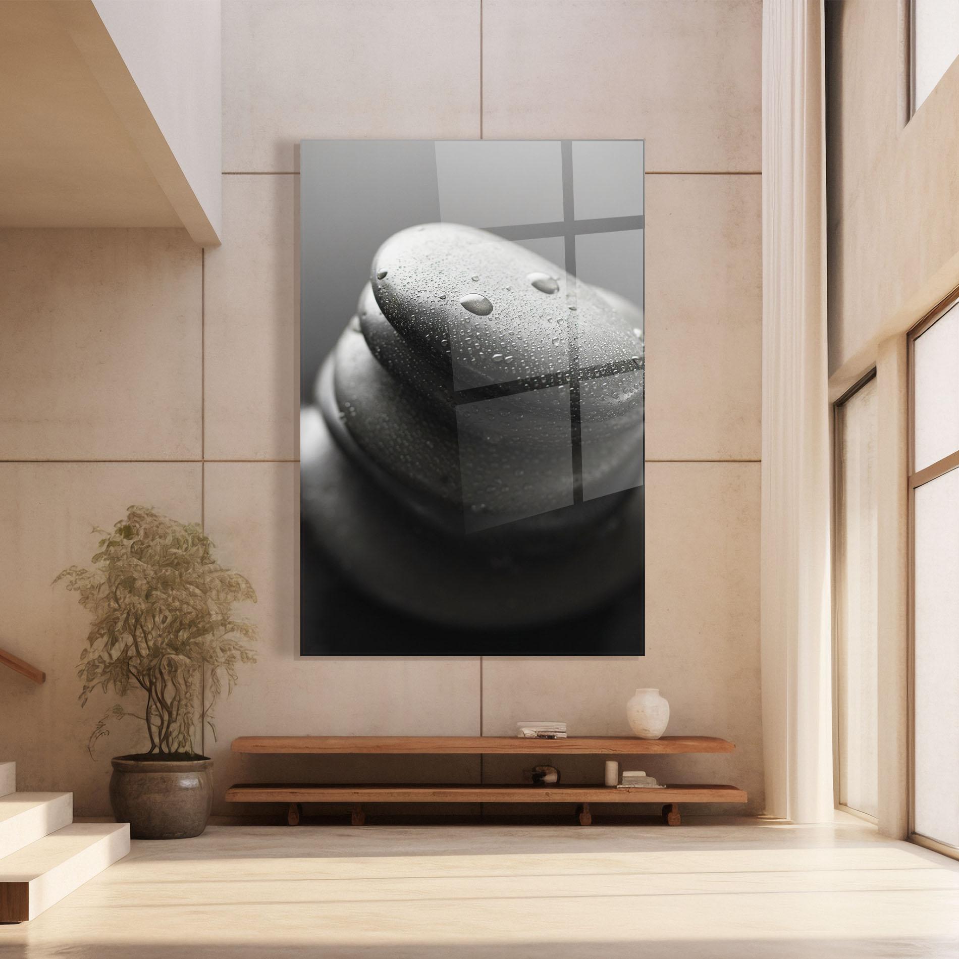 Glasbild Beautiful Stones mockup 8