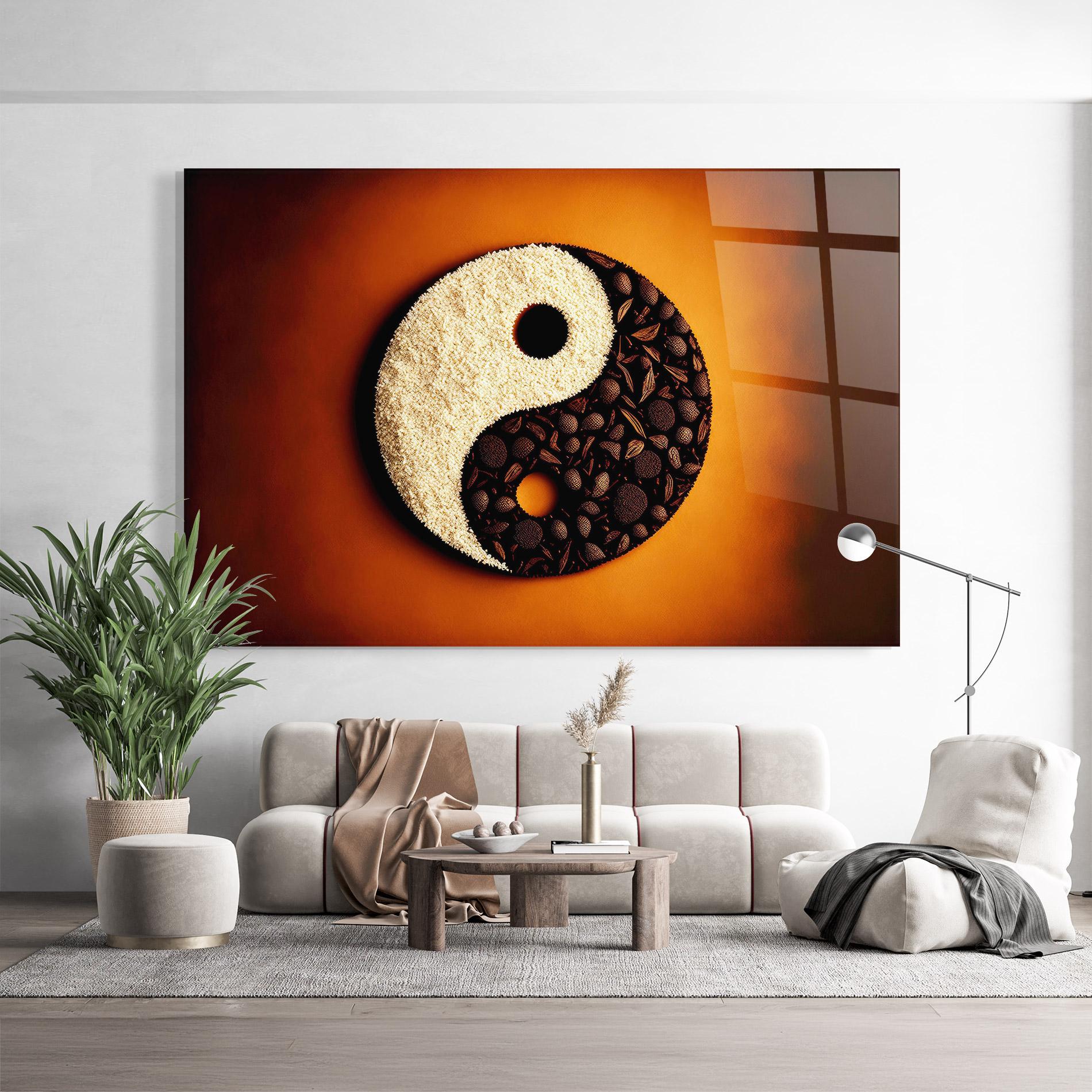 Glasbild Coffee Yinyang mockup 9