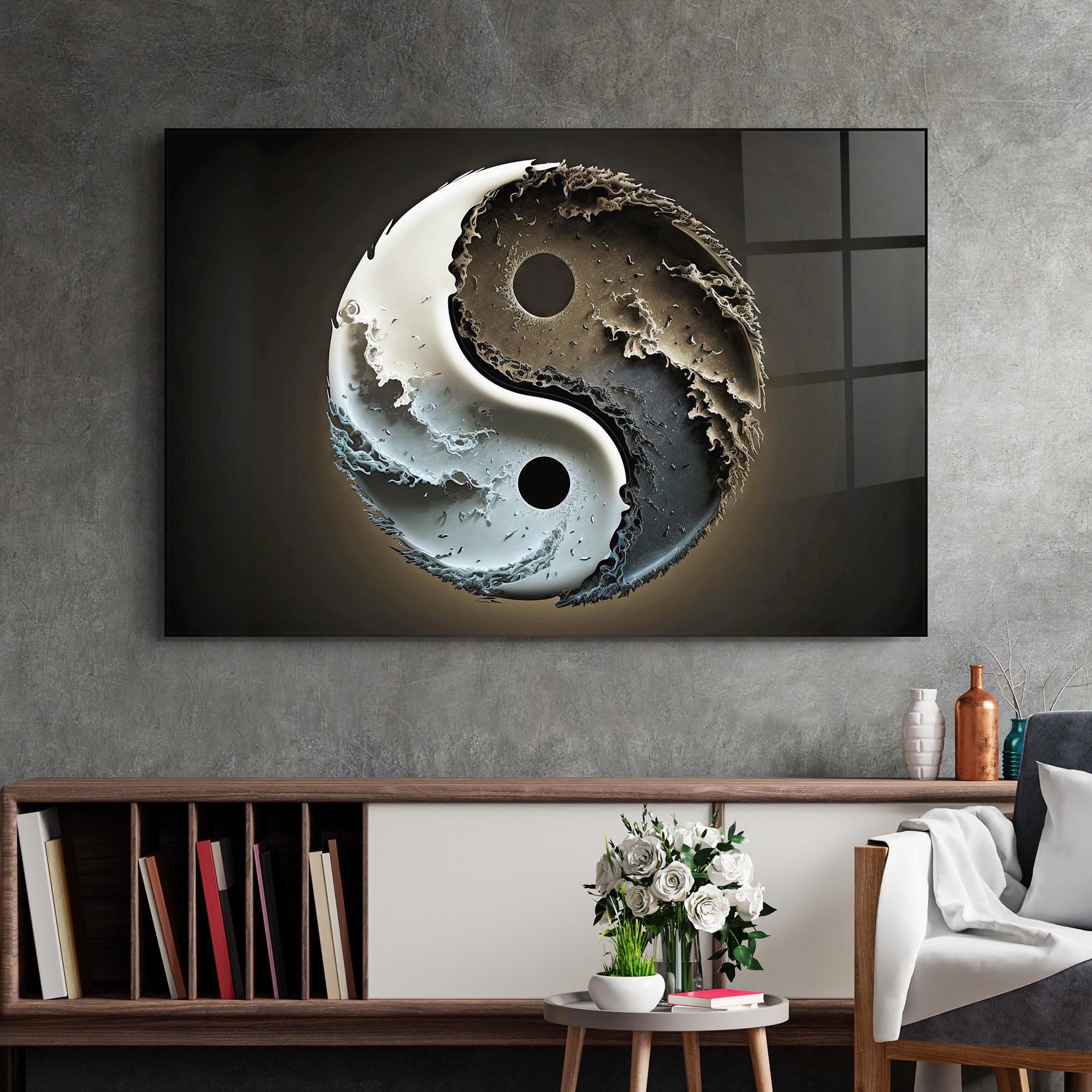 Brown Smoke Yinyang mockup 2