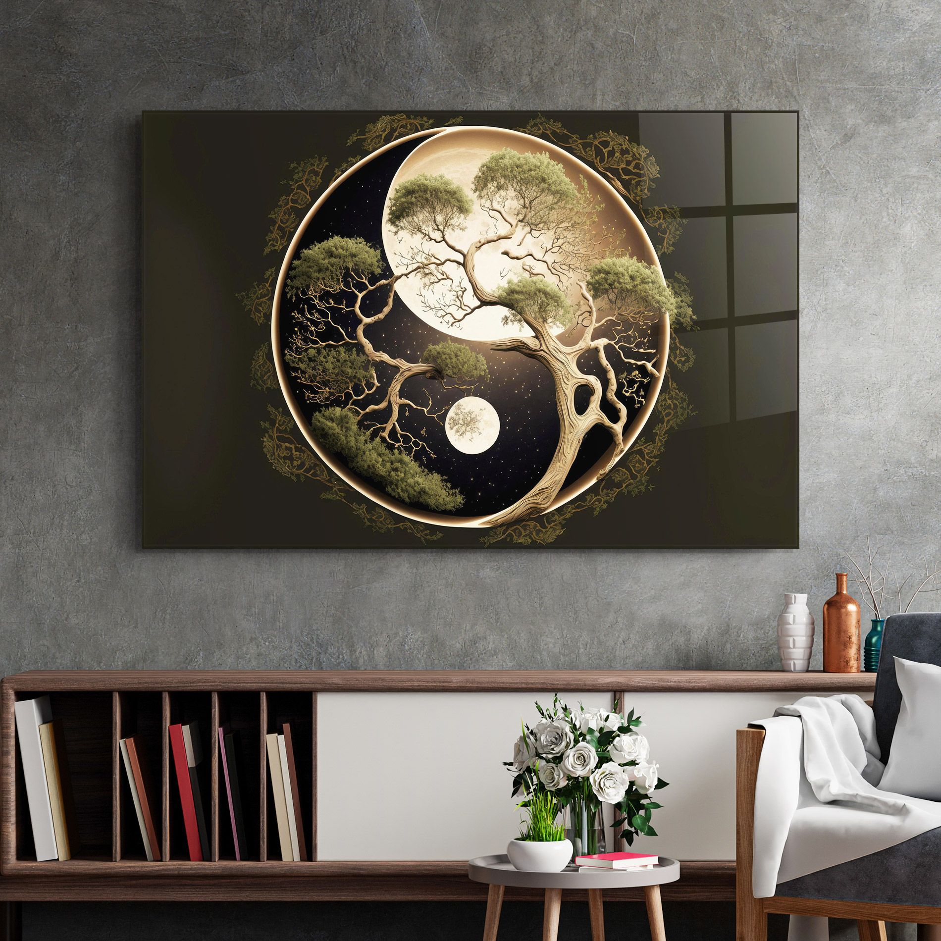 Green Tree Yinyang mockup 2