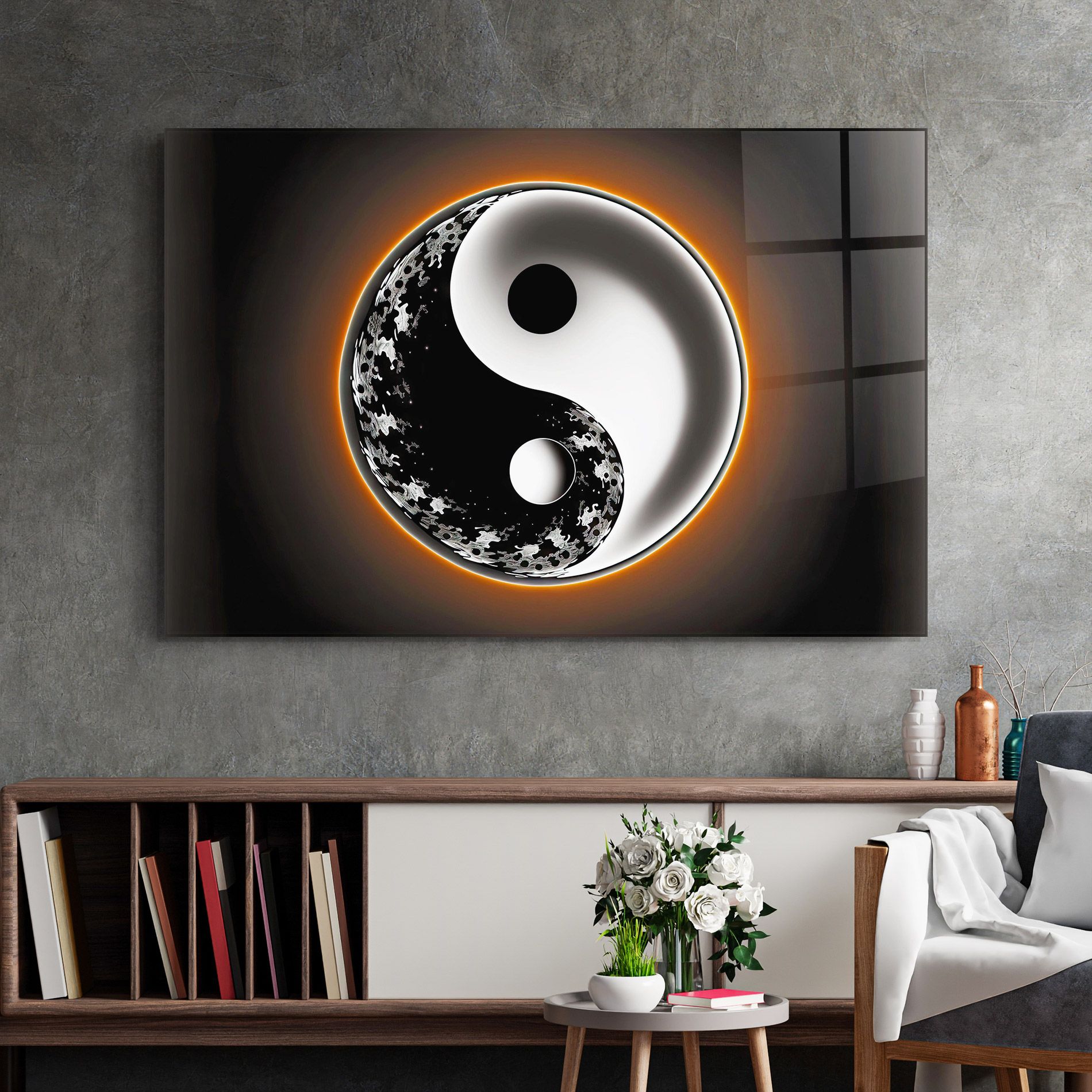 Purple Light Yinyang mockup 2