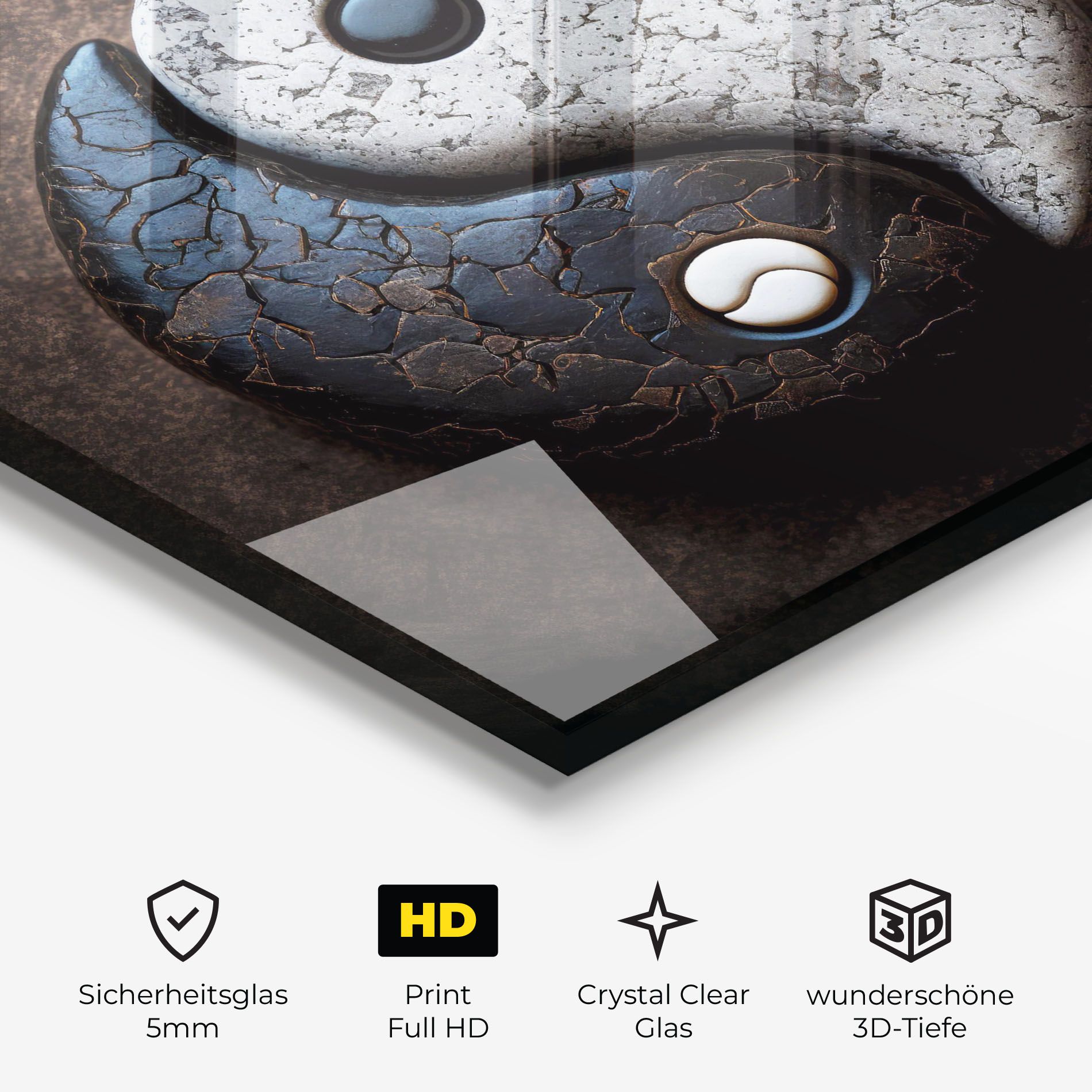 Black Stone Yinyang mockup 3