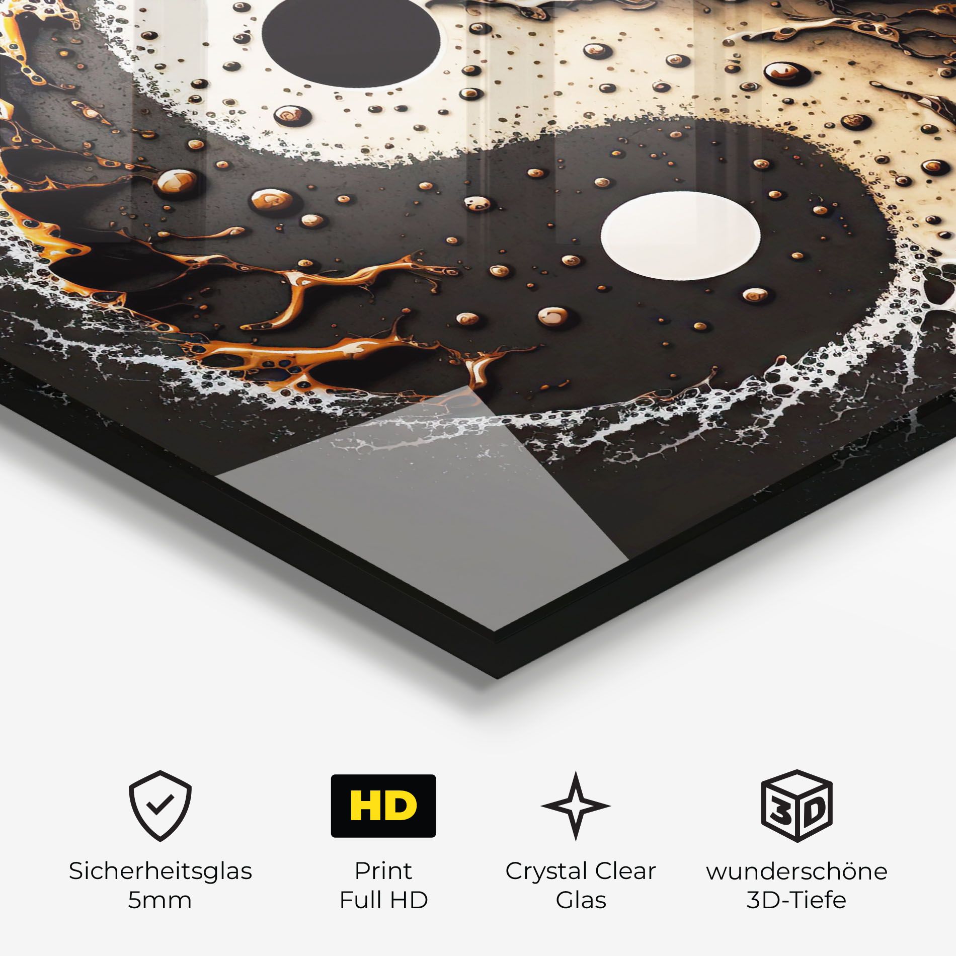 Brown Liquid Yinyang mockup 3