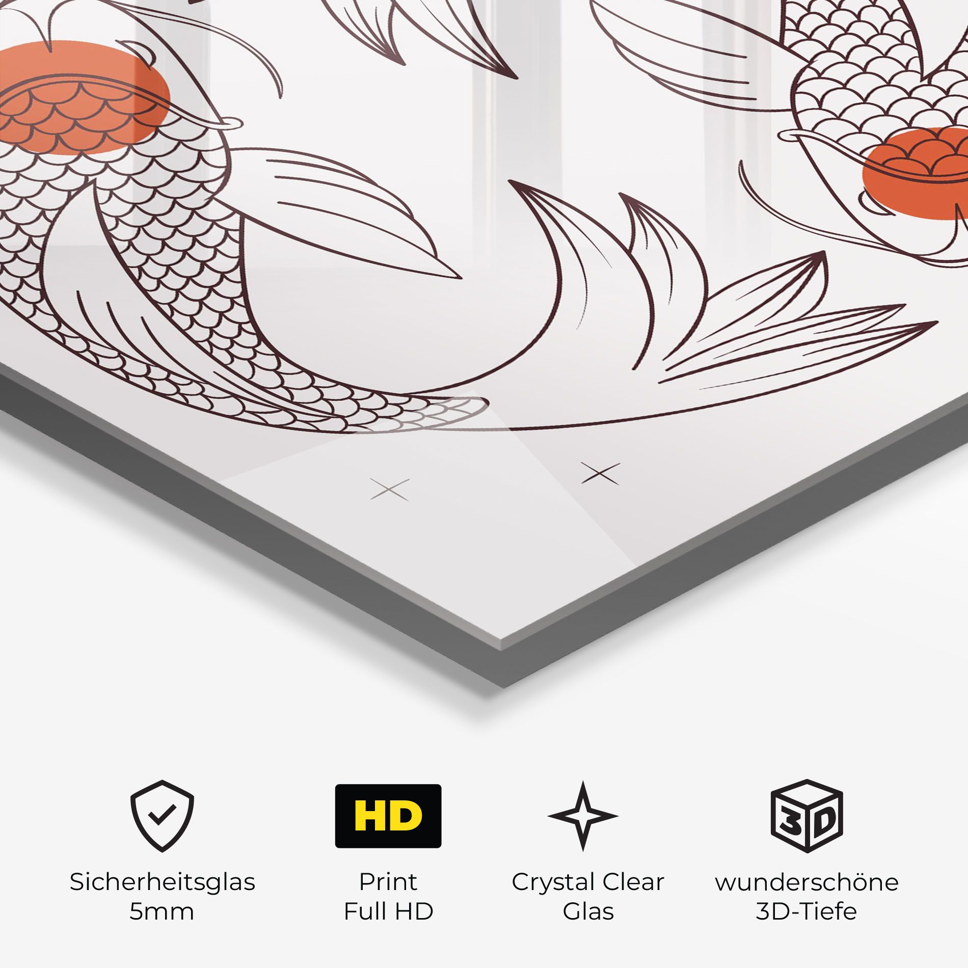 Koi Yinyang Art mockup 3