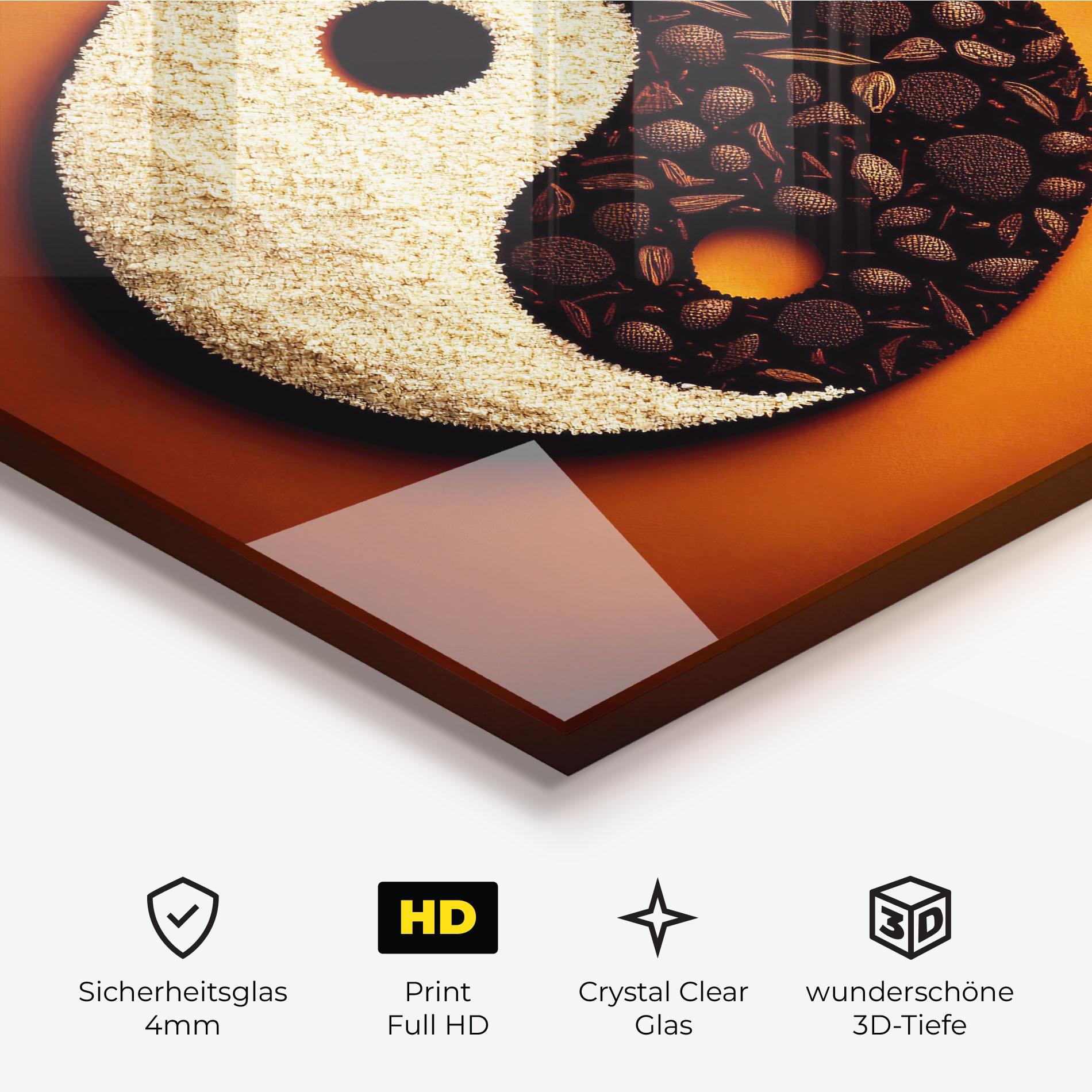 Glasbild Coffee Yinyang mockup 3