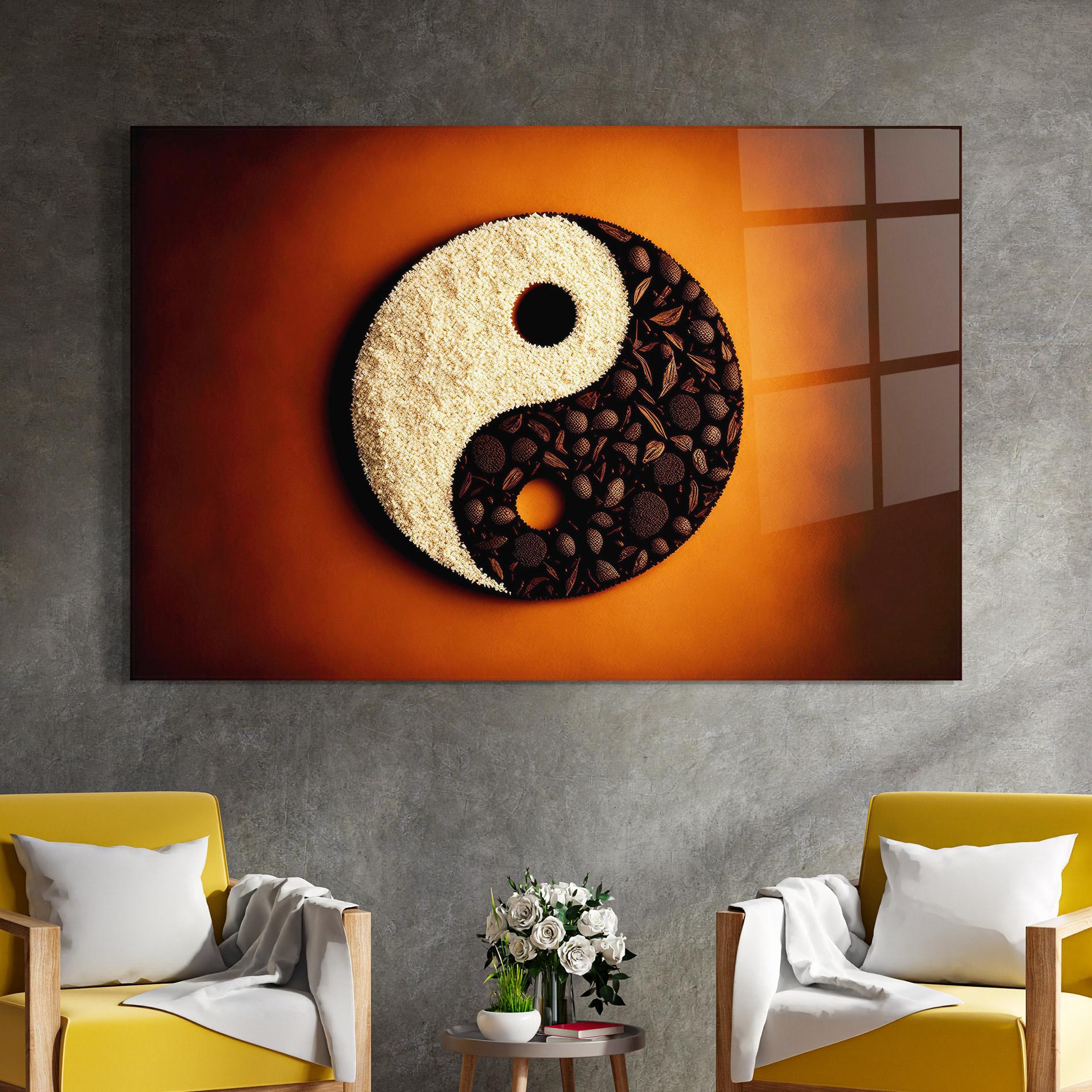 Glasbild Coffee Yinyang mockup 4