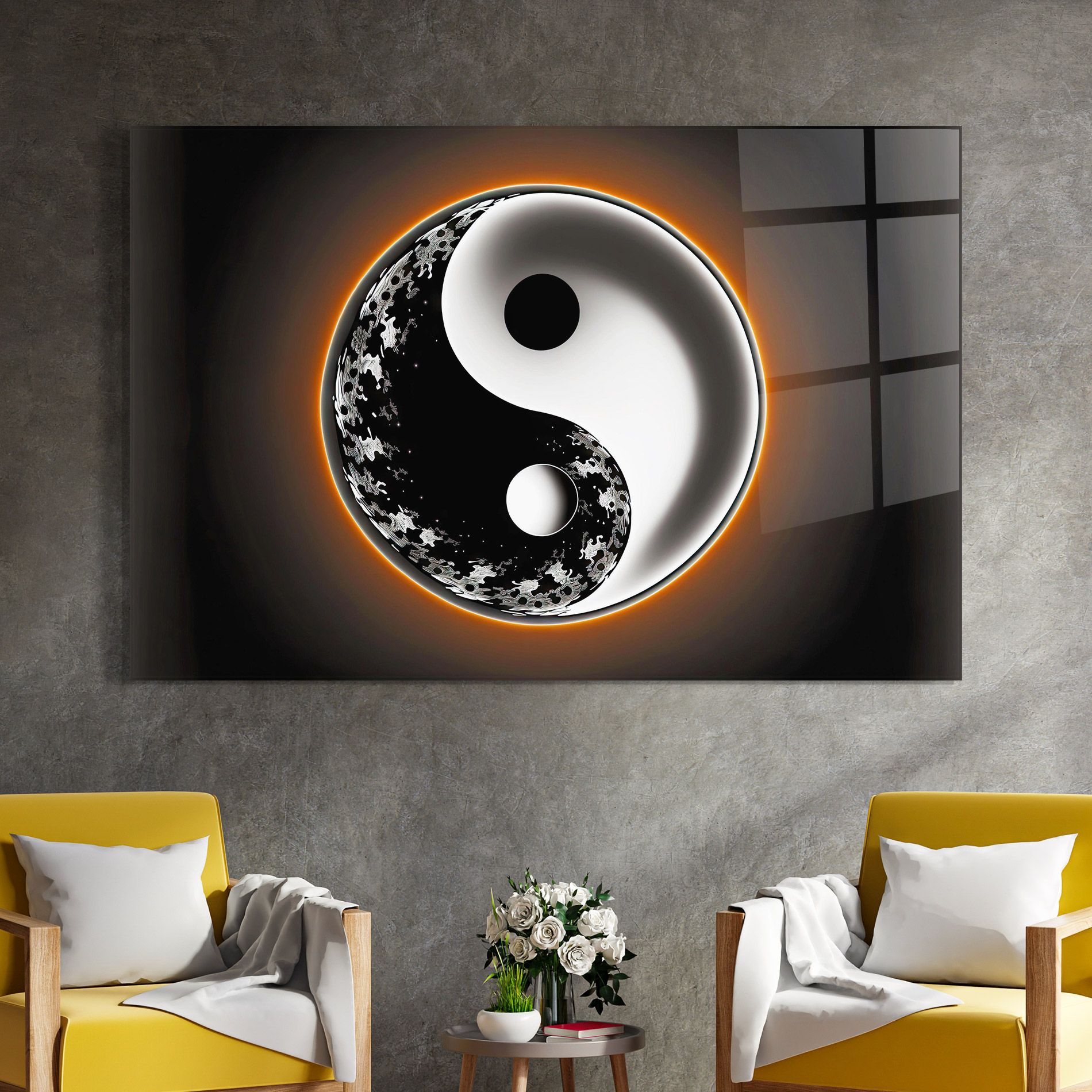 Purple Light Yinyang mockup 4