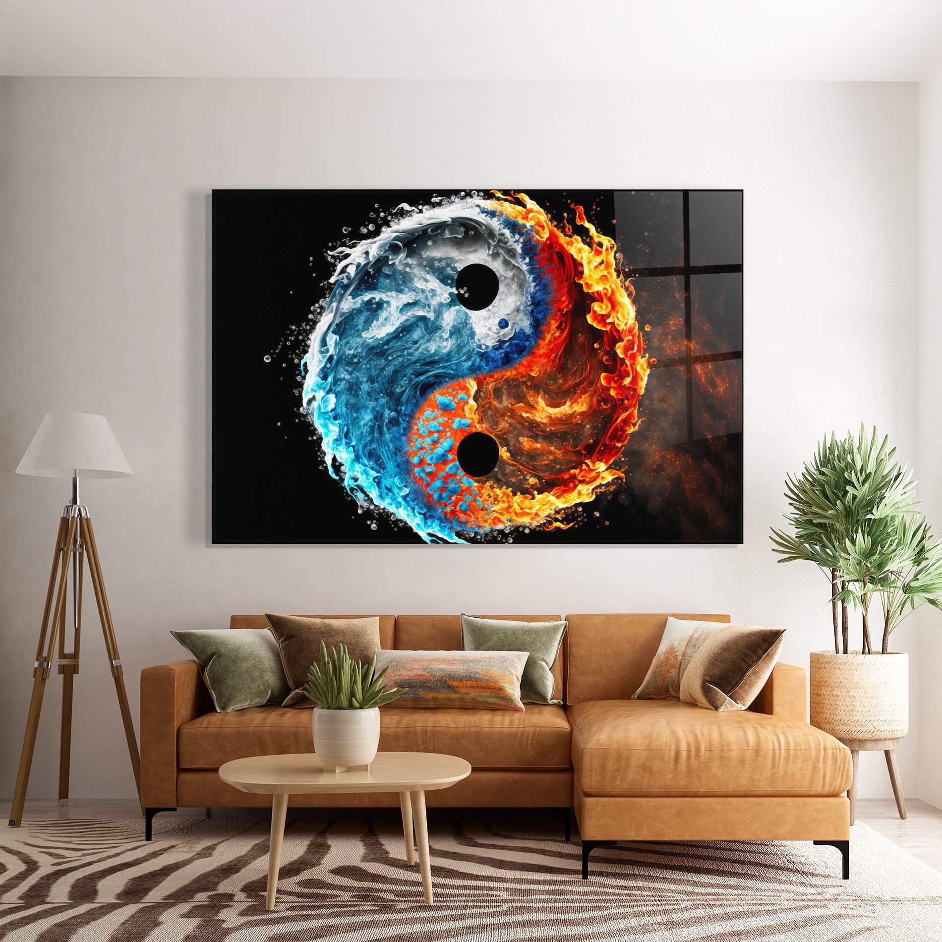 Fire Water Yin Yang mockup 7