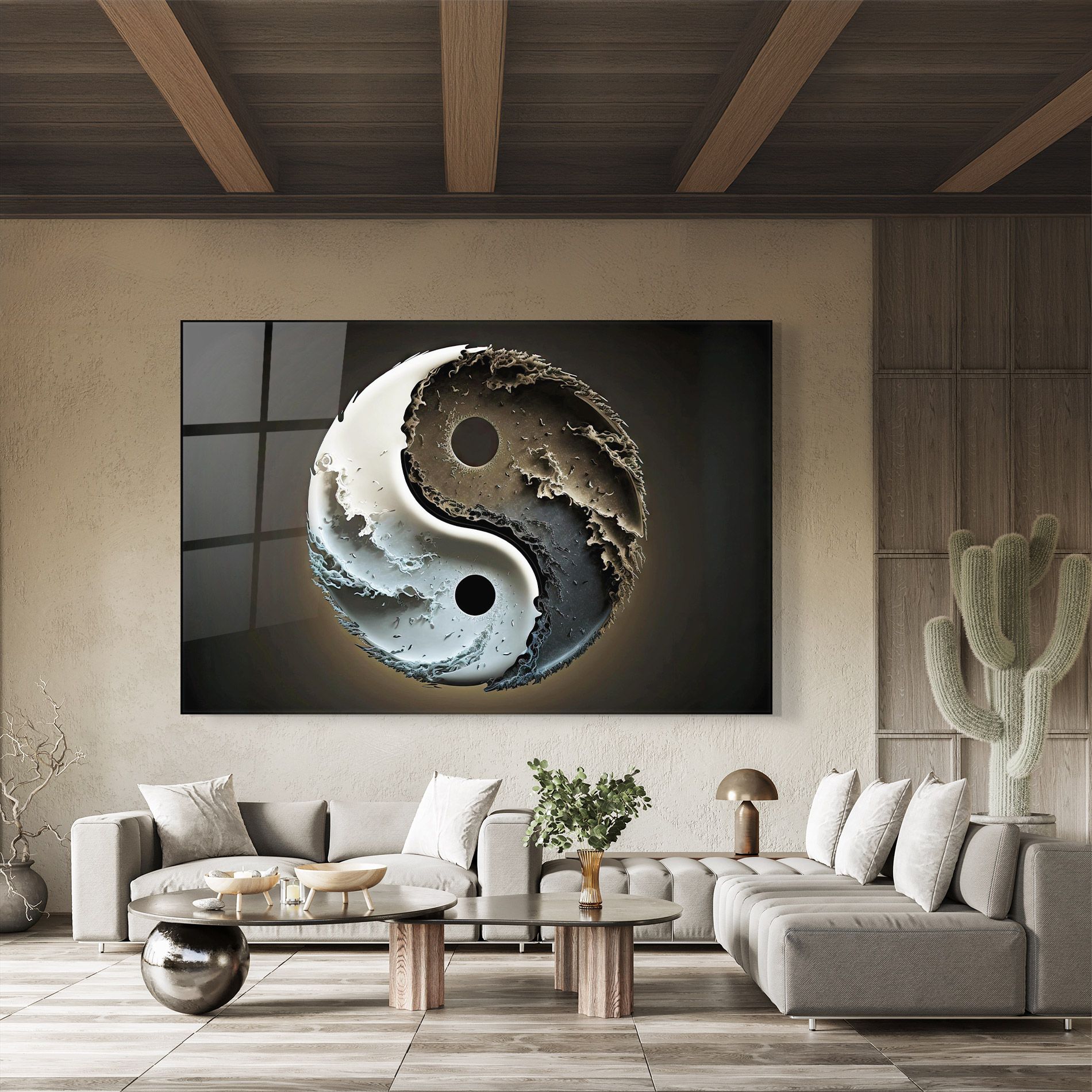 Brown Smoke Yinyang mockup 8