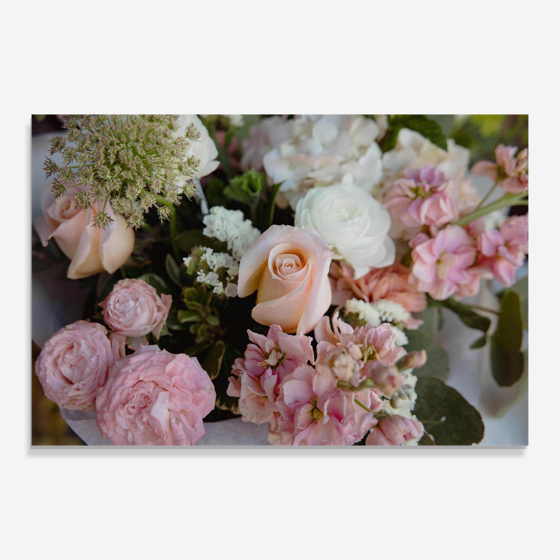 Glasbild Beautiful Pink Pastel mockup 0