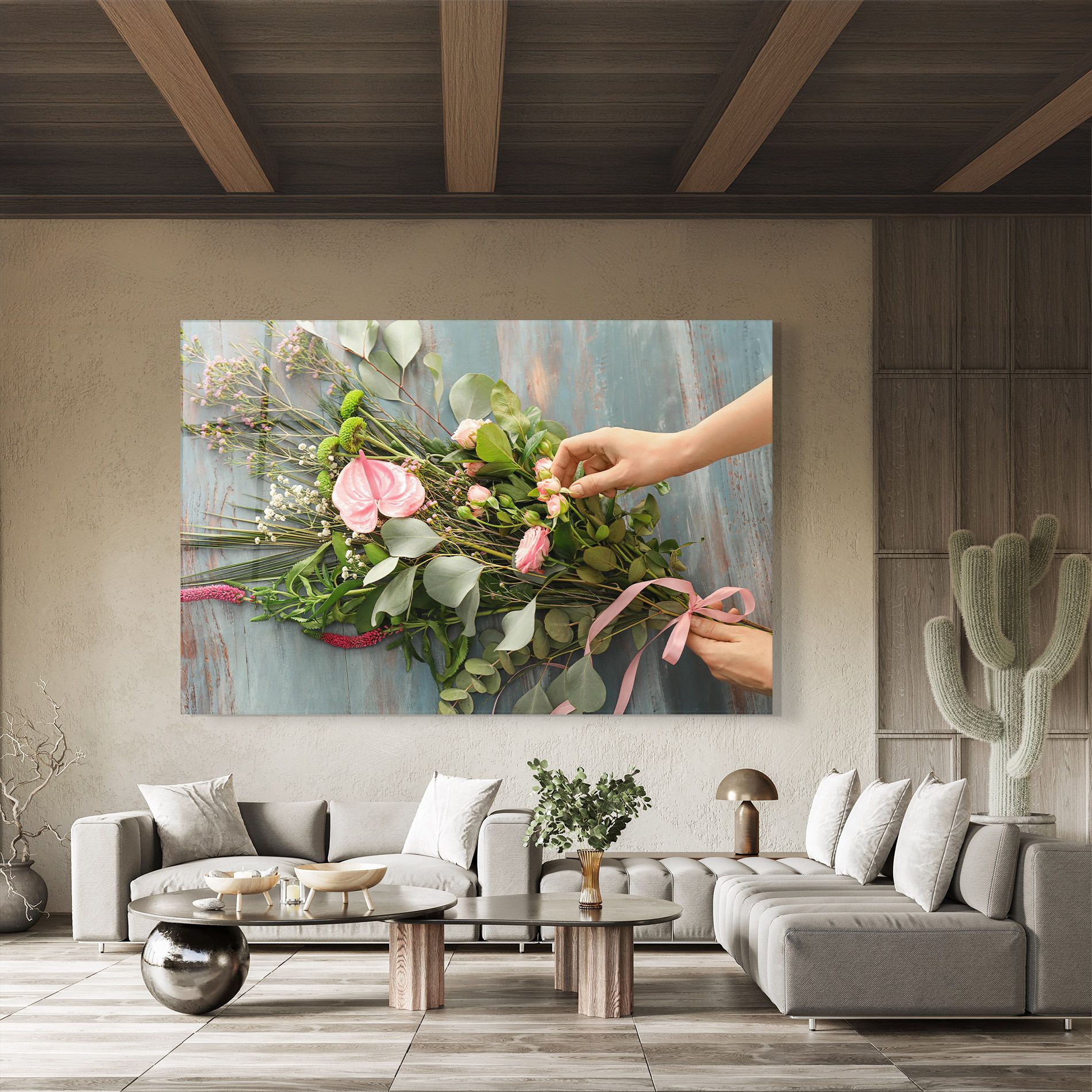 Preparing Bouquet mockup 8