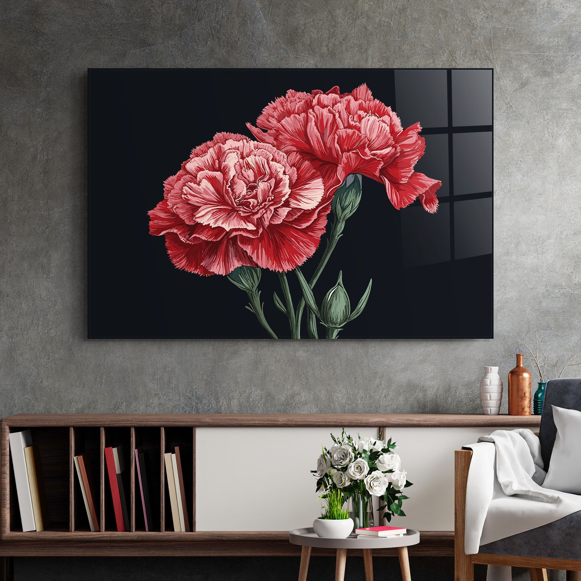 Beautiful Peony mockup 2