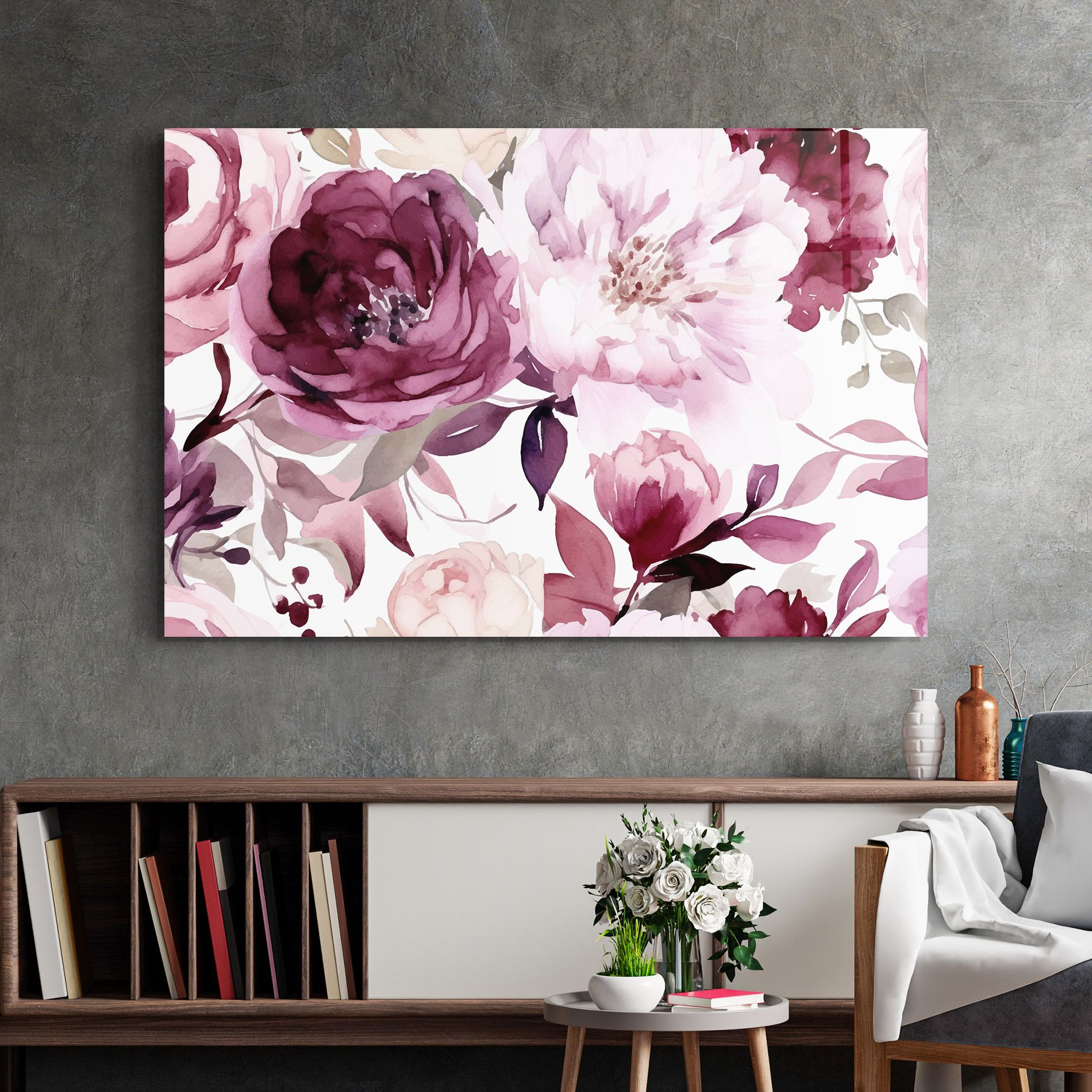 Peony Pink Purple mockup 2
