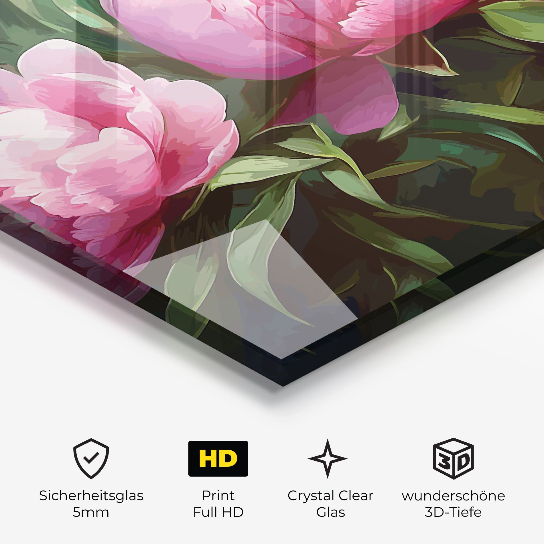 Peonies Art mockup 3