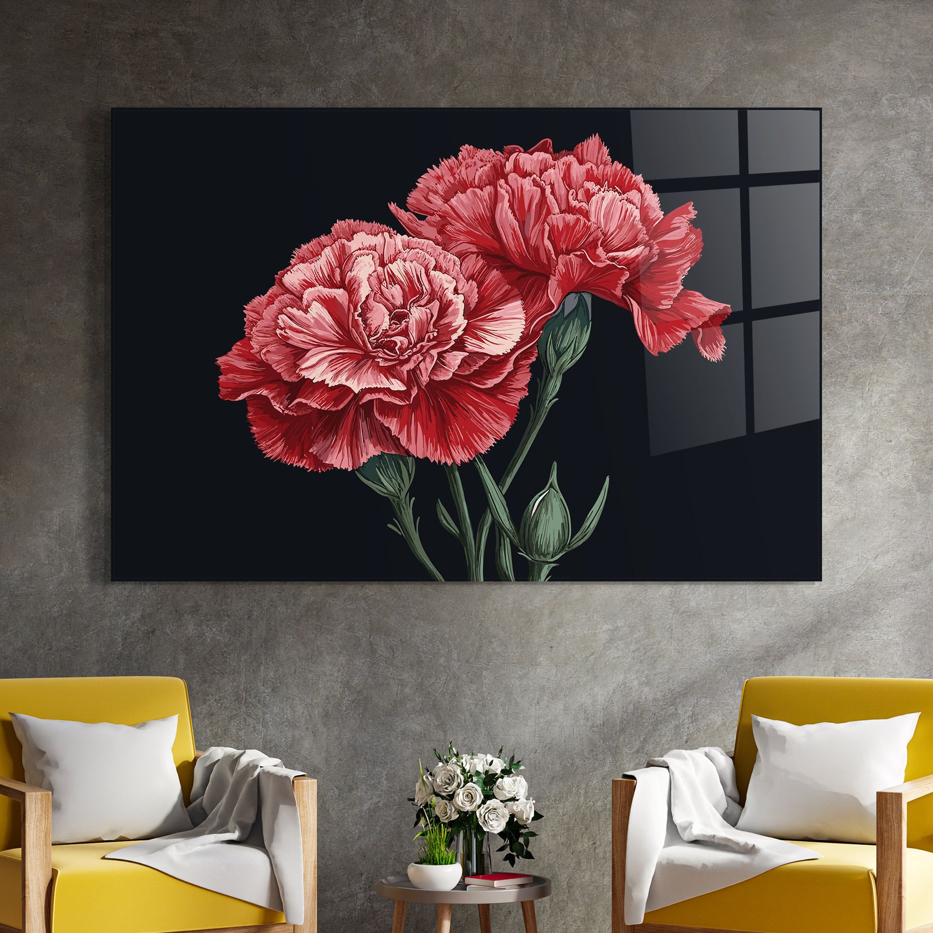 Beautiful Peony mockup 4