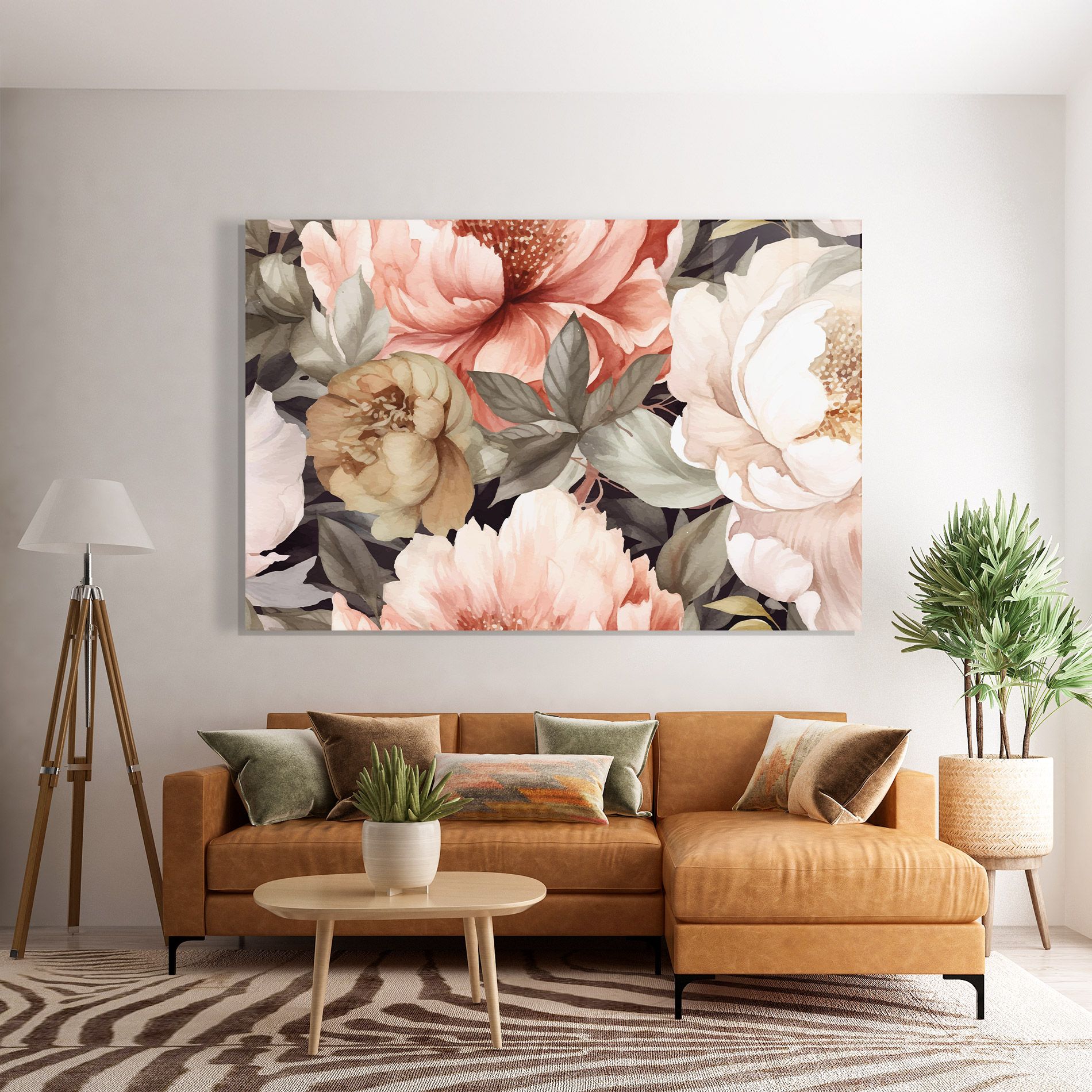 Cream Pink Peony mockup 7