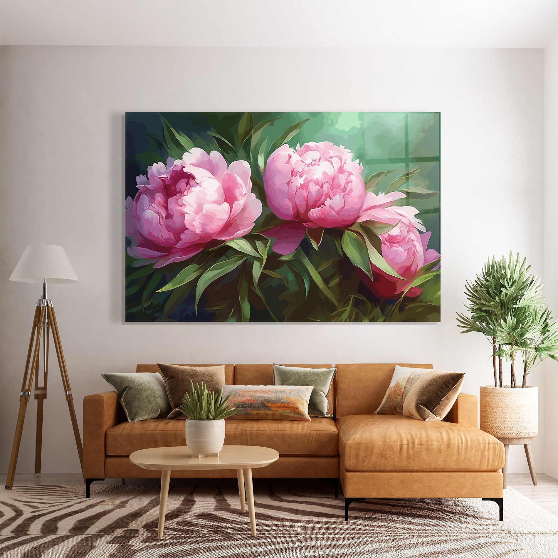 Peonies Art mockup 7