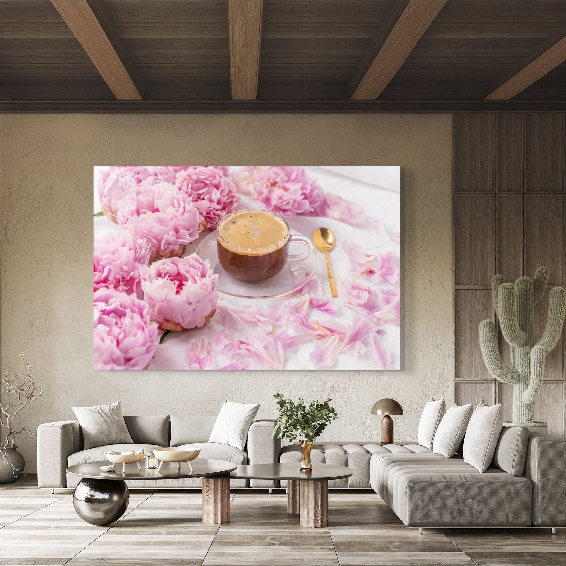 Peony And Coffee mockup 8