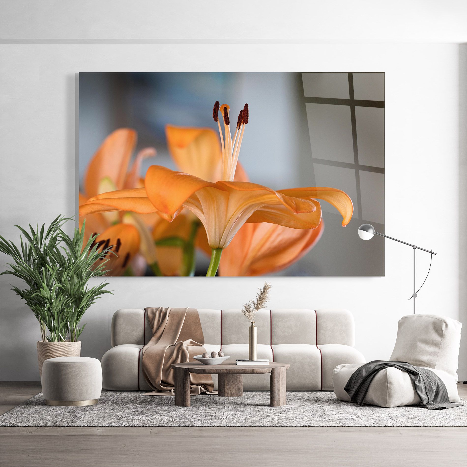 Open Orange Lily mockup 9