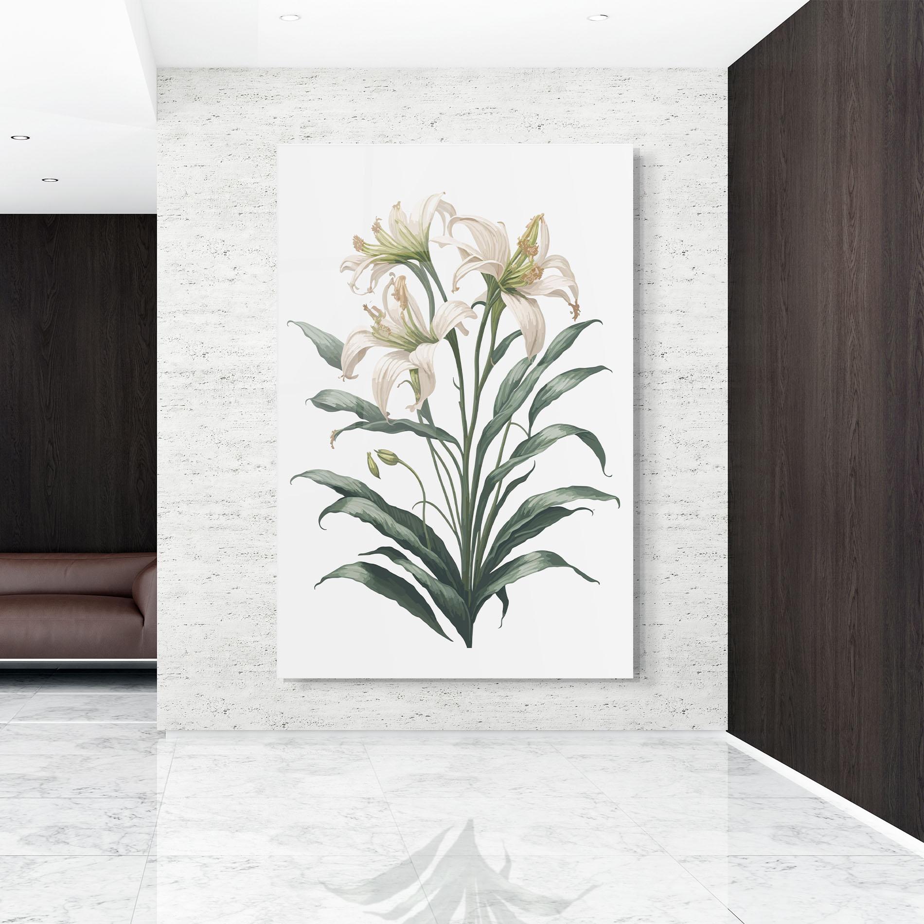Glasbild Columbia Lily mockup 9