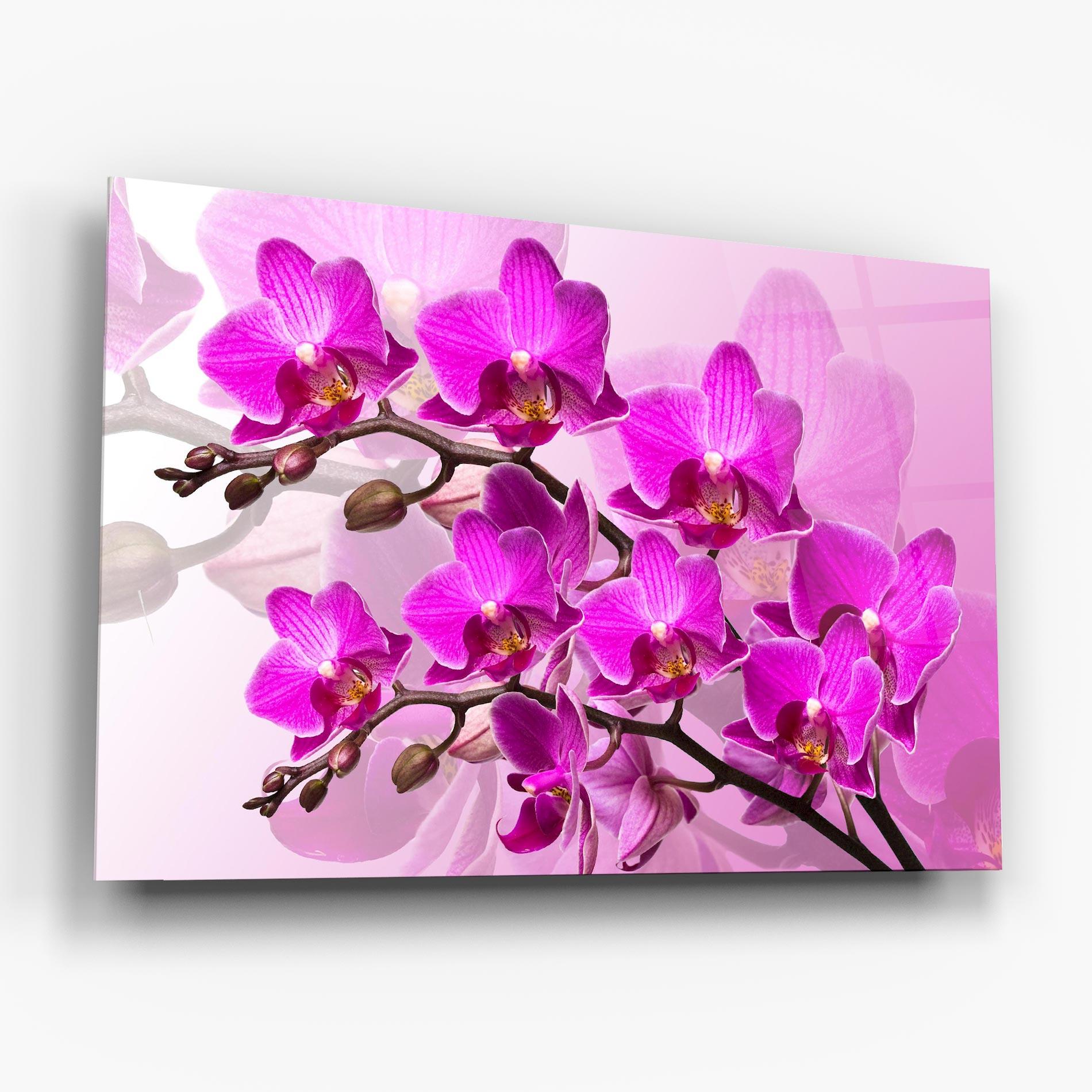 Glasbild Flori Roz mockup 6