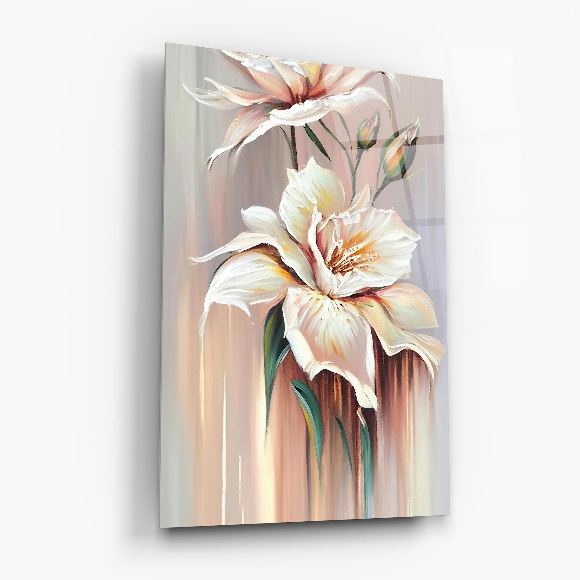 Abstract Lily Painting mockup 6