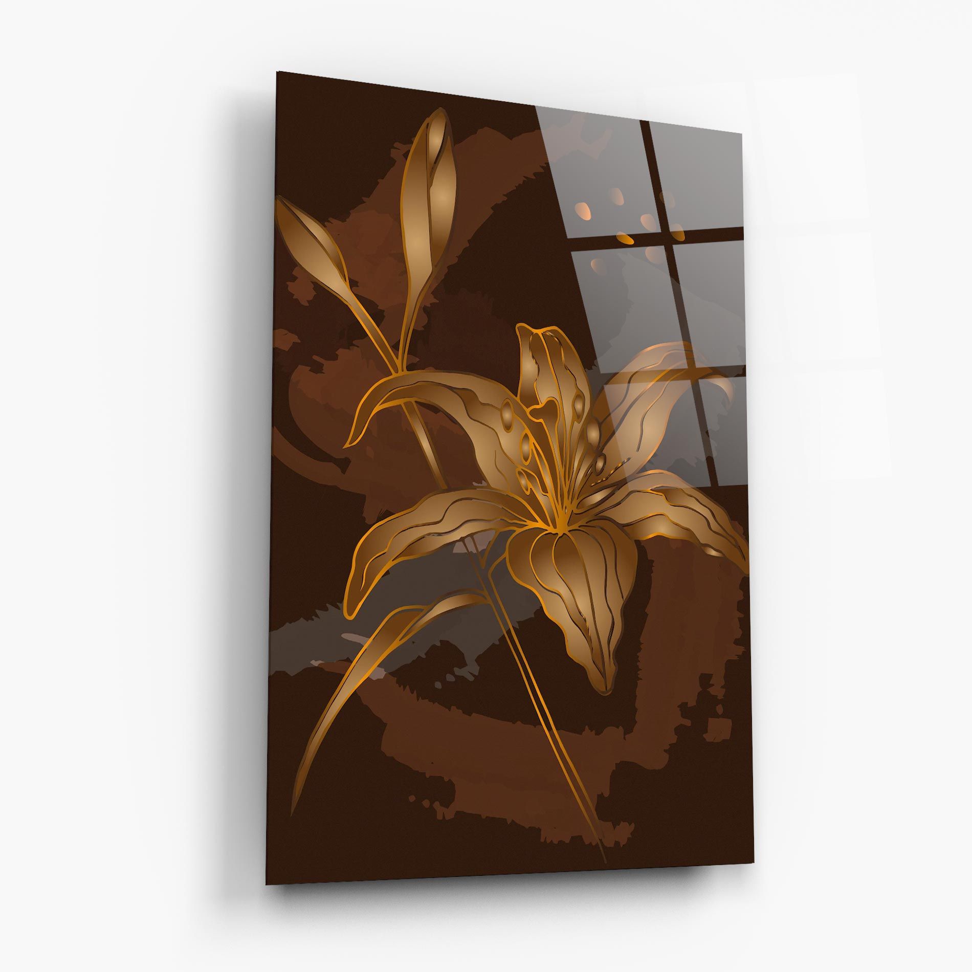 Gold Brown Lily mockup 6