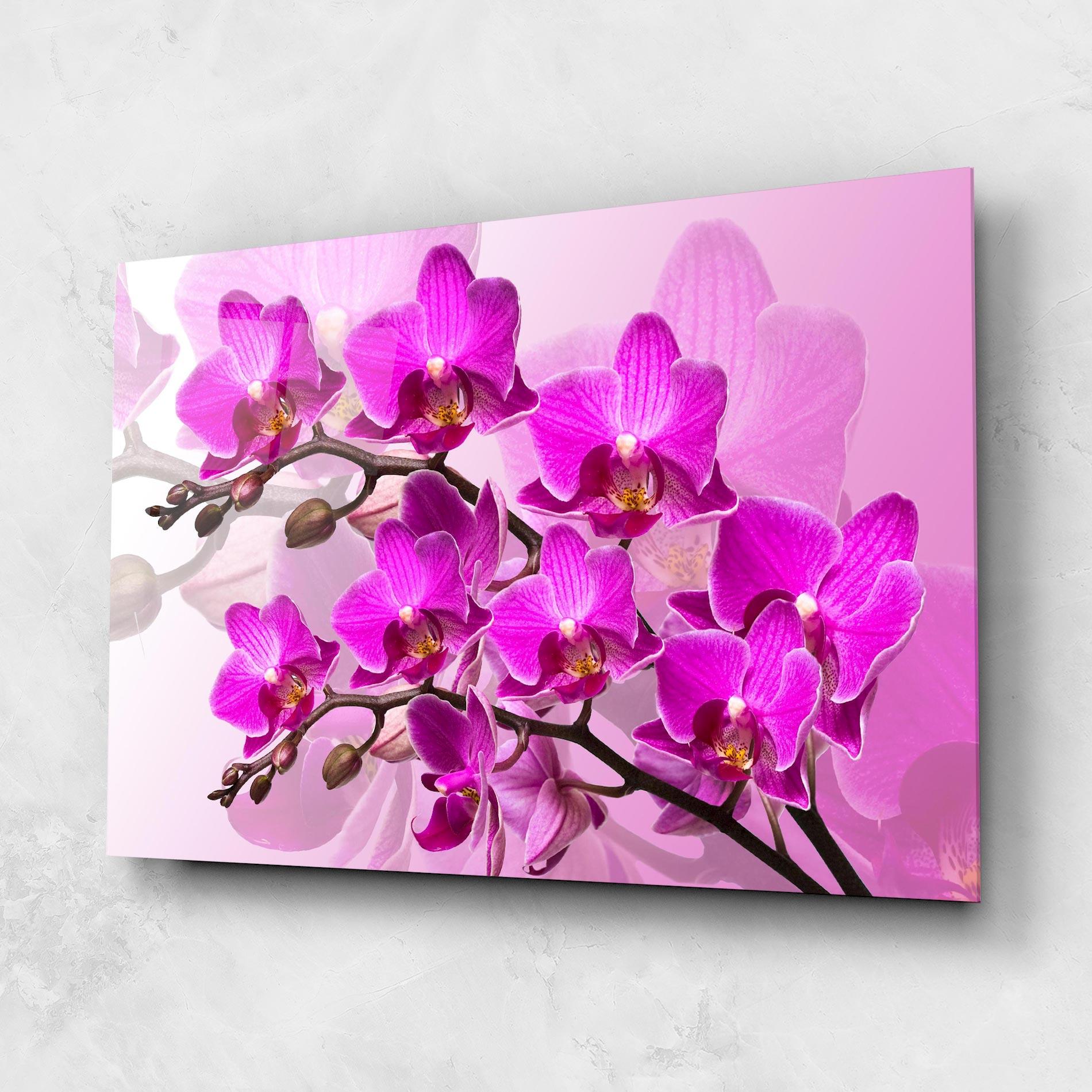 Glasbild Flori Roz mockup 1